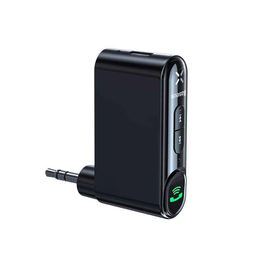 Baseus BSBA-02 (Overseas Edition) Bluetooth AUX transmitter - black Mobil Tilbehør WXQY010001