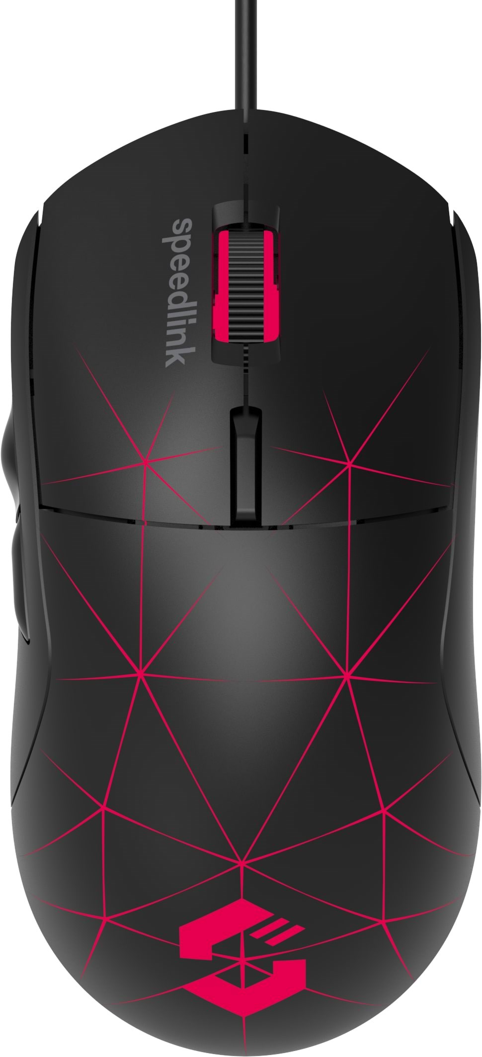 Speed-Link CORAX - Black - Gaming Mus - 6 knapper - Sort Mus SL-680003-BK