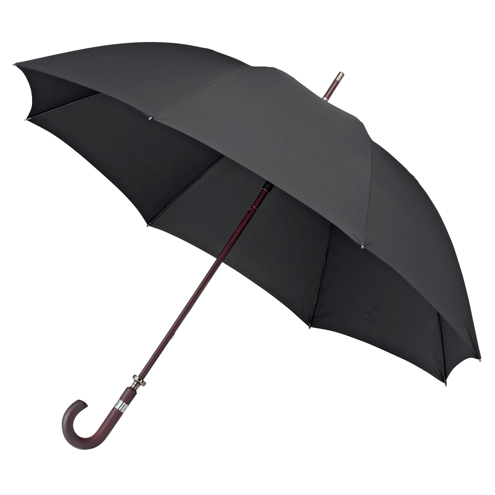 Falcone Golf Umbrella - Windproof - 130 cm - Black Rejseudstyr GP-9-8120