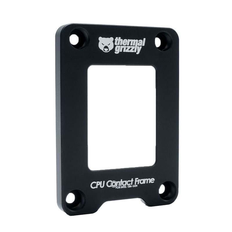 Thermal Grizzly CPU Contact Frame for Intel 13th gen Raptor Lake & 14th gen Raptor Lake-S - Modding Cpu Køler Sort TG-CF-i13G