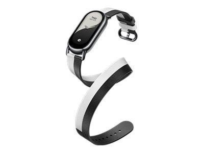 Xiaomi Smart Band 9/8 Double Wrap Strap - Black/White Smartwatch Tilbehør BHR7311GL