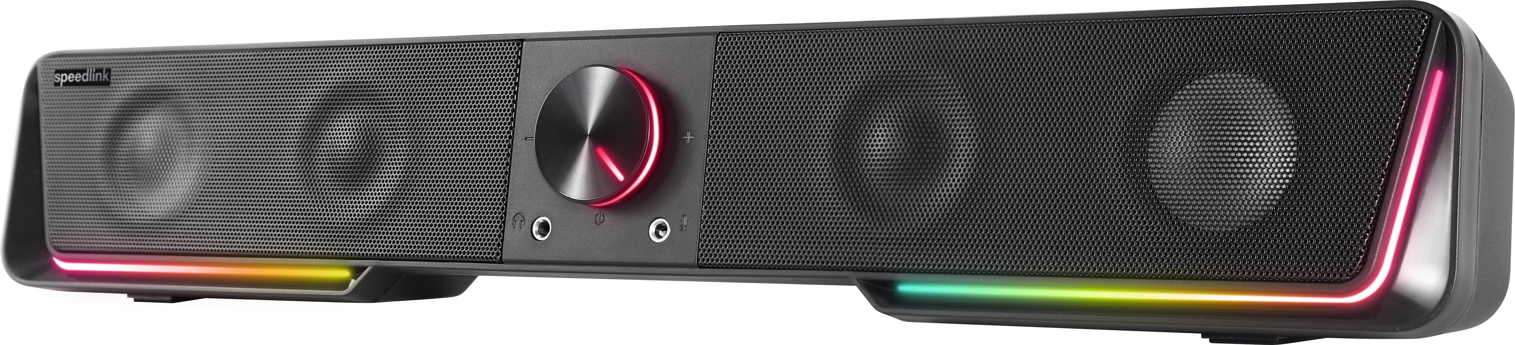 Speed-Link GRAVITY RGB - Black - Sort Pc Højttalere SL-830200-BK