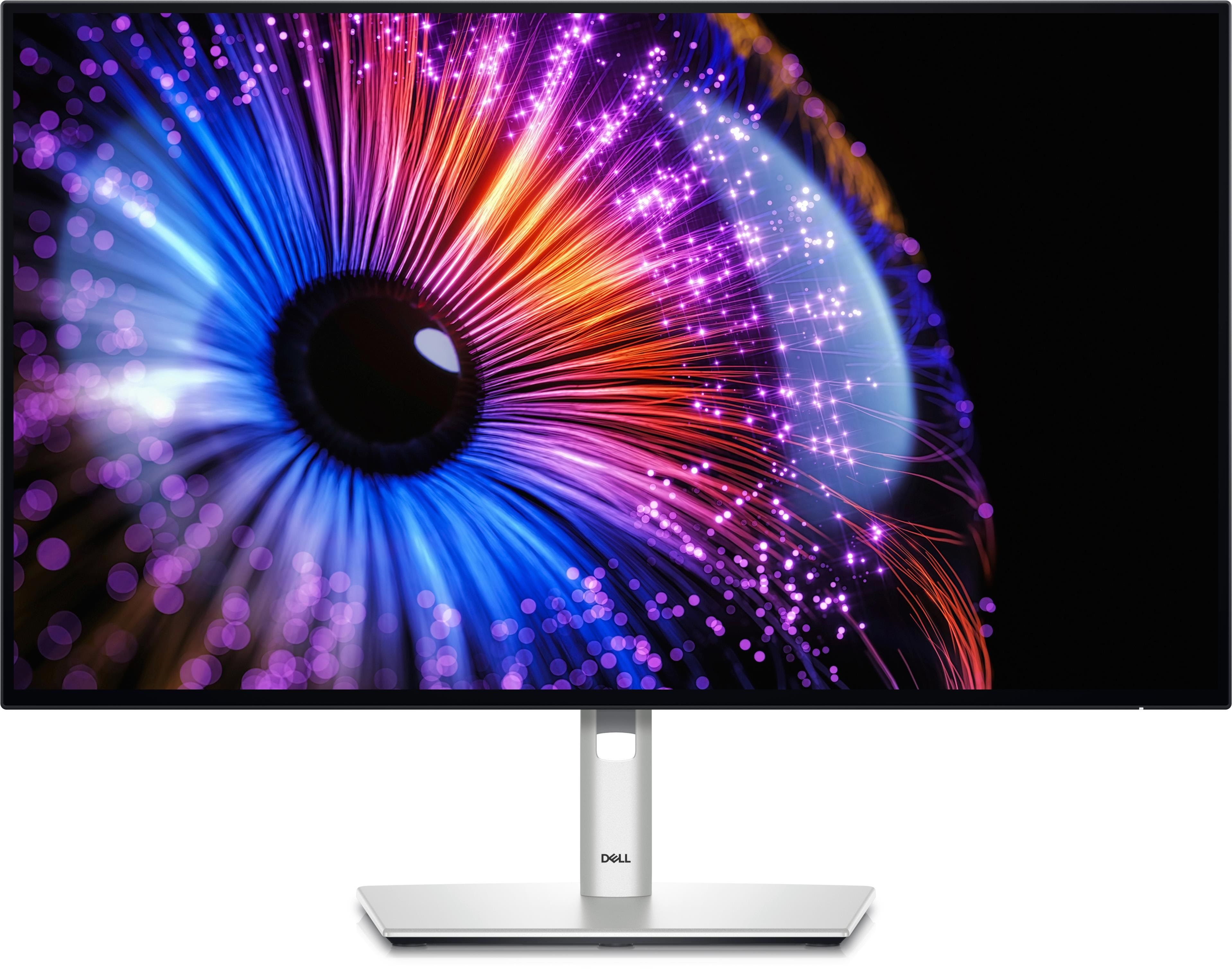 27" Dell UltraSharp U2724DE - 2560x1440 (QHD) - 120Hz - IPS - 90W USB-C Computerskærm Silver DELL-U2724DE