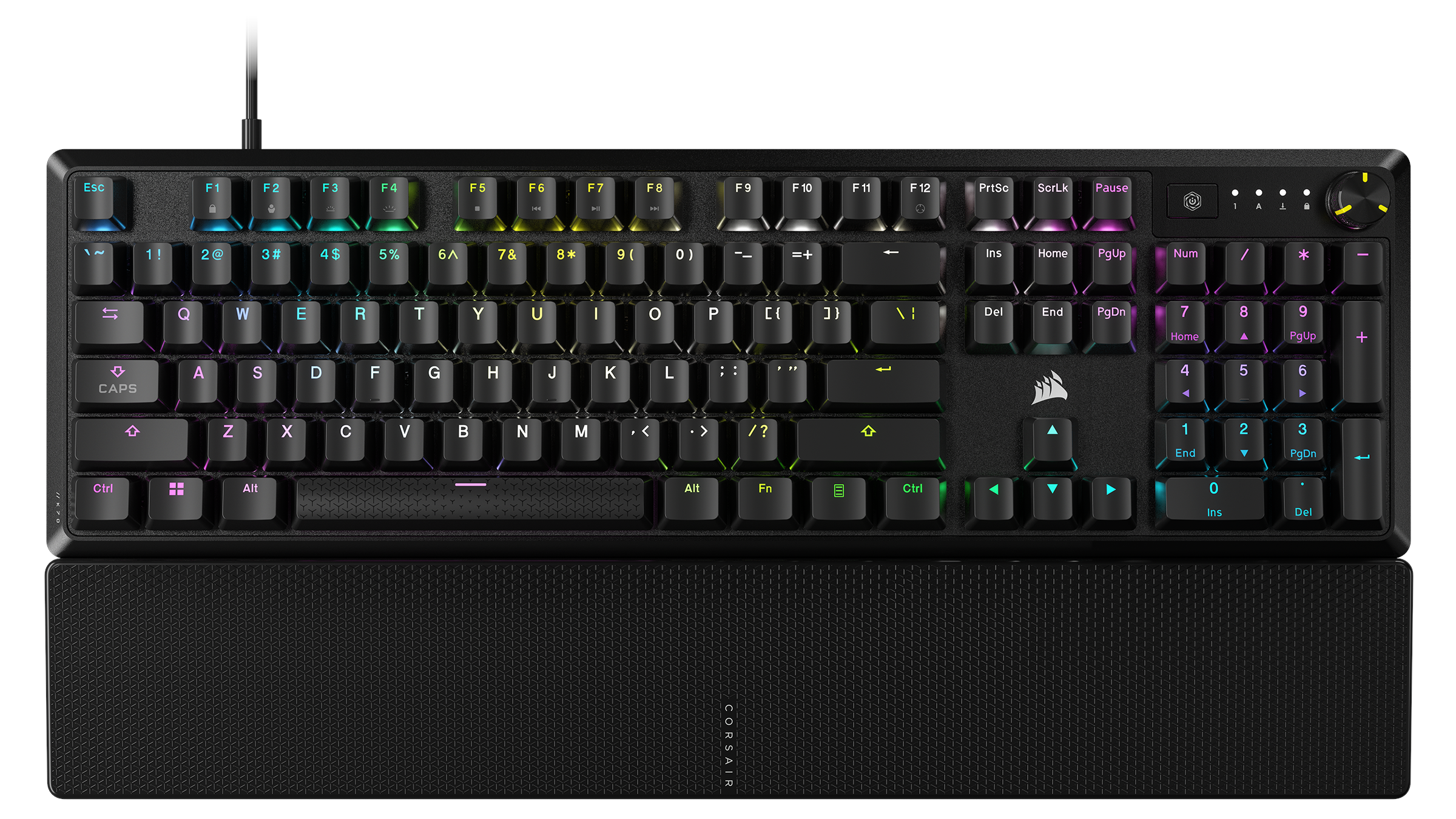 Corsair K70 CORE RGB Mechanical Gaming Keyboard - Gaming Tastatur - Nordisk - Sort