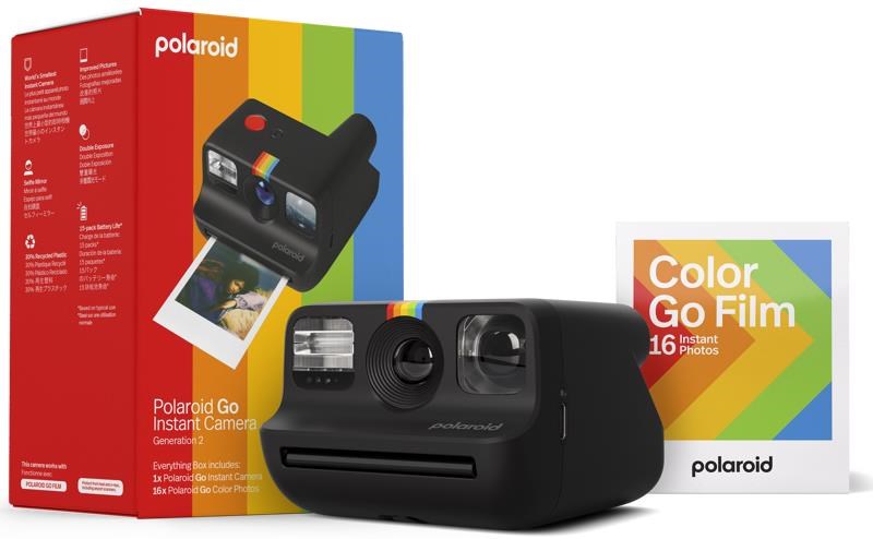 Polaroid Go Gen 2 Everything Box - Black Kamera Sort 006280