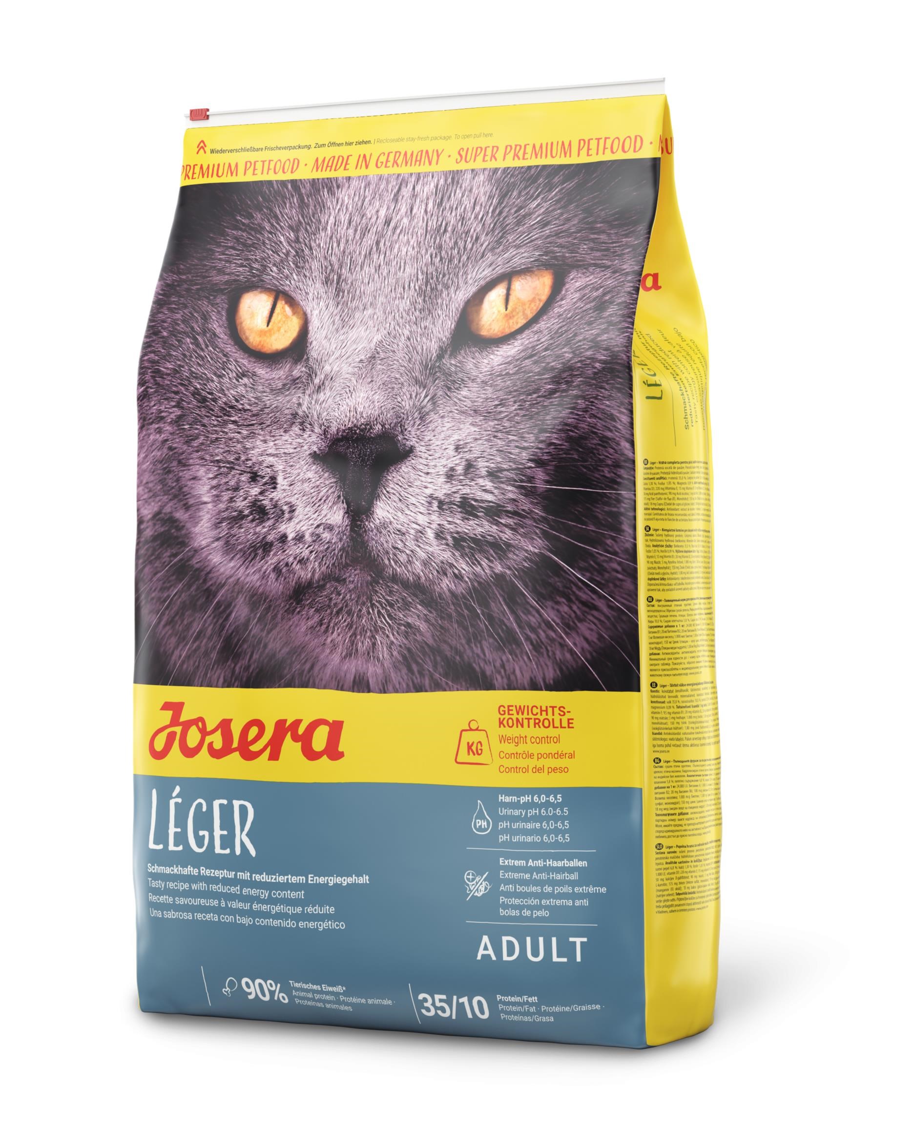 JOSERA LÉGER cats dry food - Adult Poultry - 10 kg Katteudstyr 005495