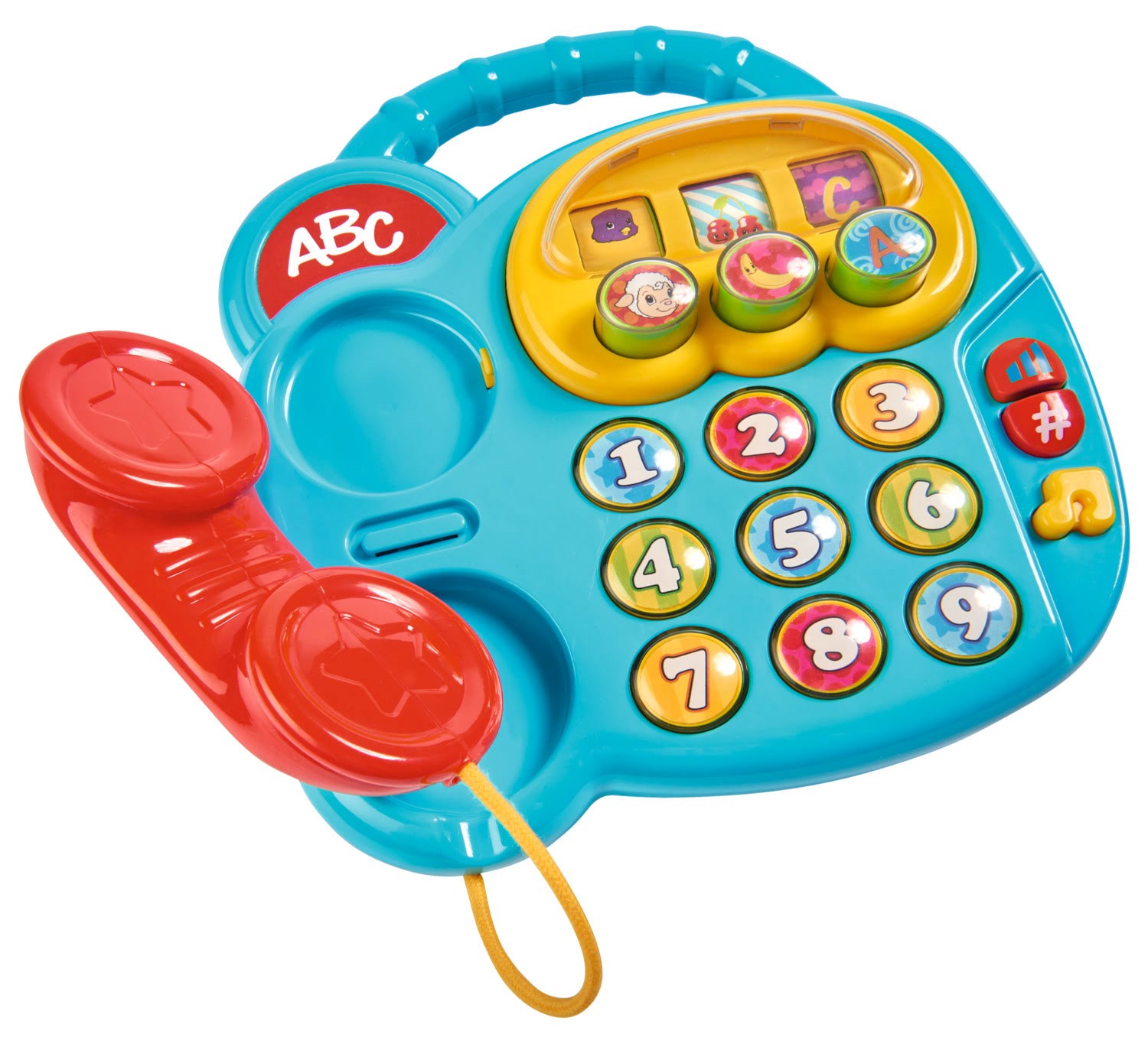 ABC Farverig Telefon Babylegetøj 104010016