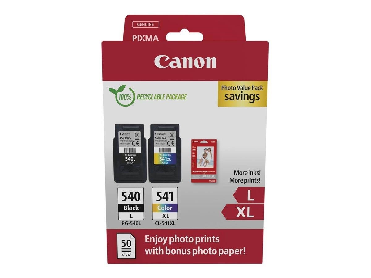 Canon PG 540L/CL-541XL / 5224B012 Value Printerpatron Og Toner Cyan, Magenta, Gul