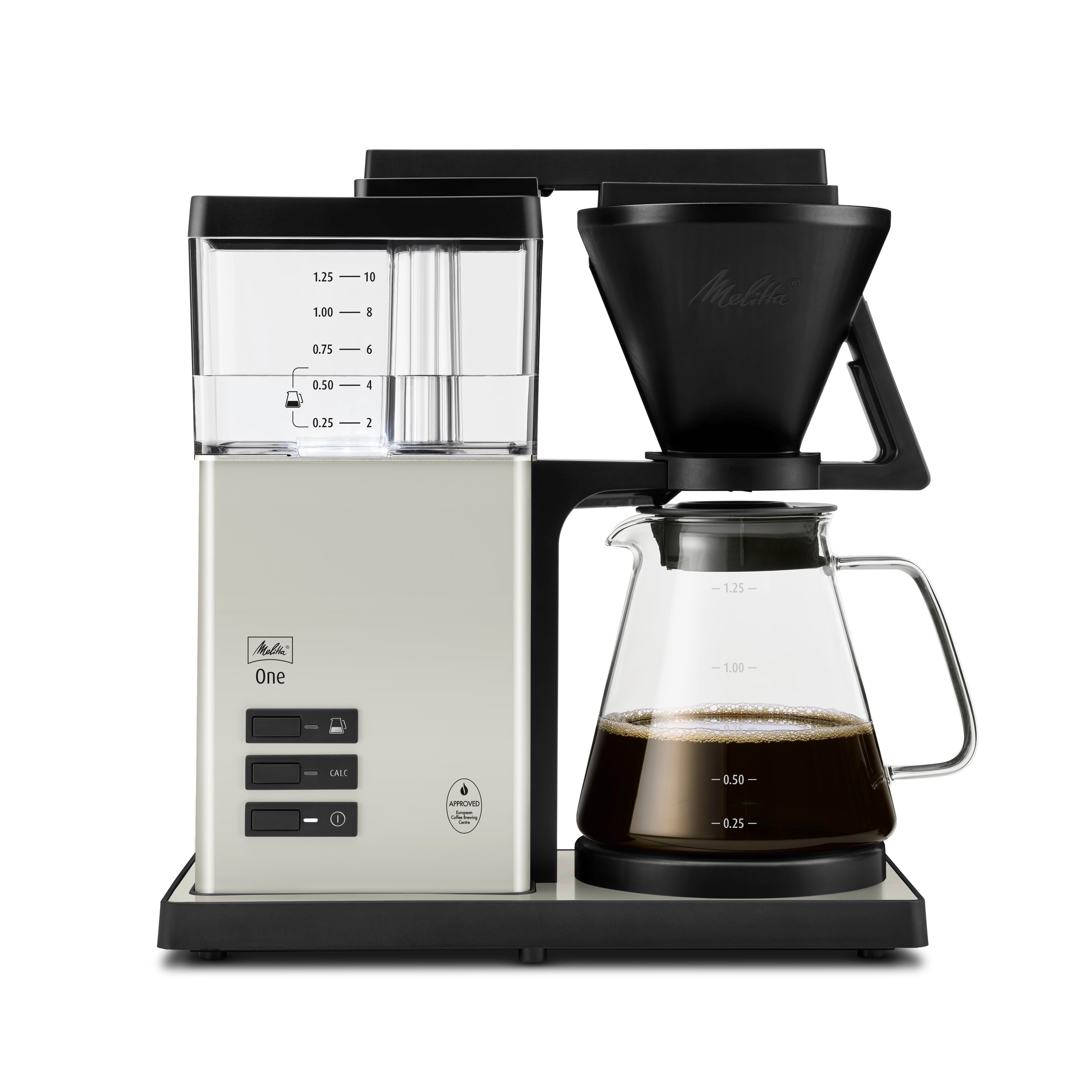Melitta One Glass Cream White Kaffemaskine Fløde 6780184