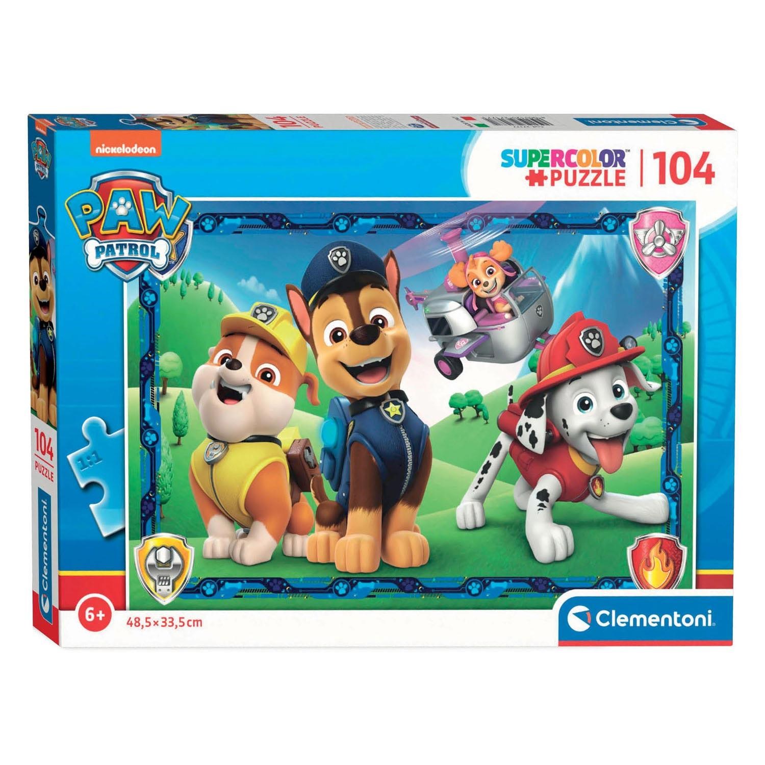 Clementoni Puslespil Paw Patrol, 104 brikker 2D Puslespil Puslespil 27177