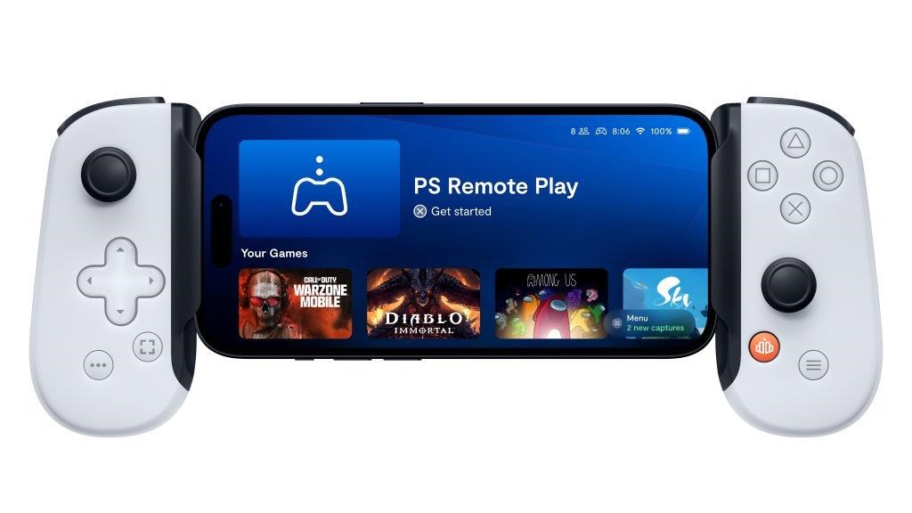 Backbone One USB-C PlayStation Edition - Hvid - Kablet controller - Android - Wired Controller - Android Spil Tilbehør BB-51-P-WS