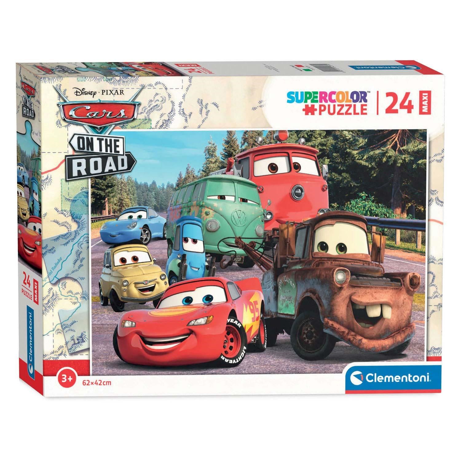 Clementoni Maxi Jigsaw Puzzle Cars 24st. 2D Puslespil Puslespil 24239