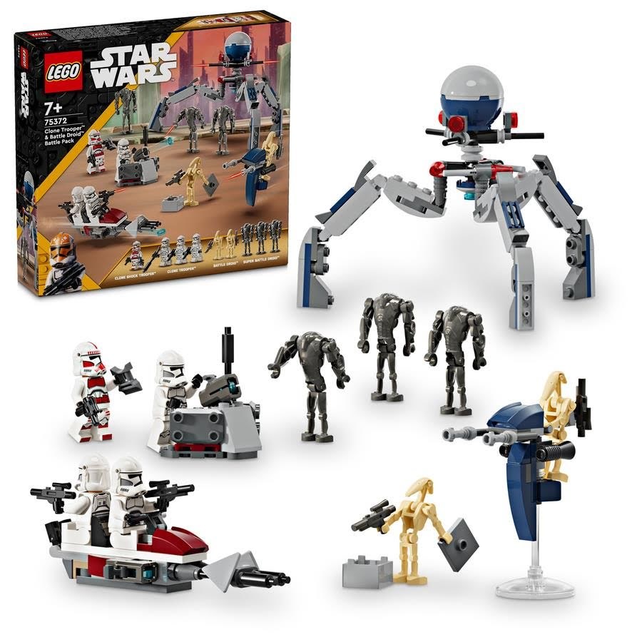 LEGO Star Wars 75372 Battle Pack med klonsoldater og kampdroider