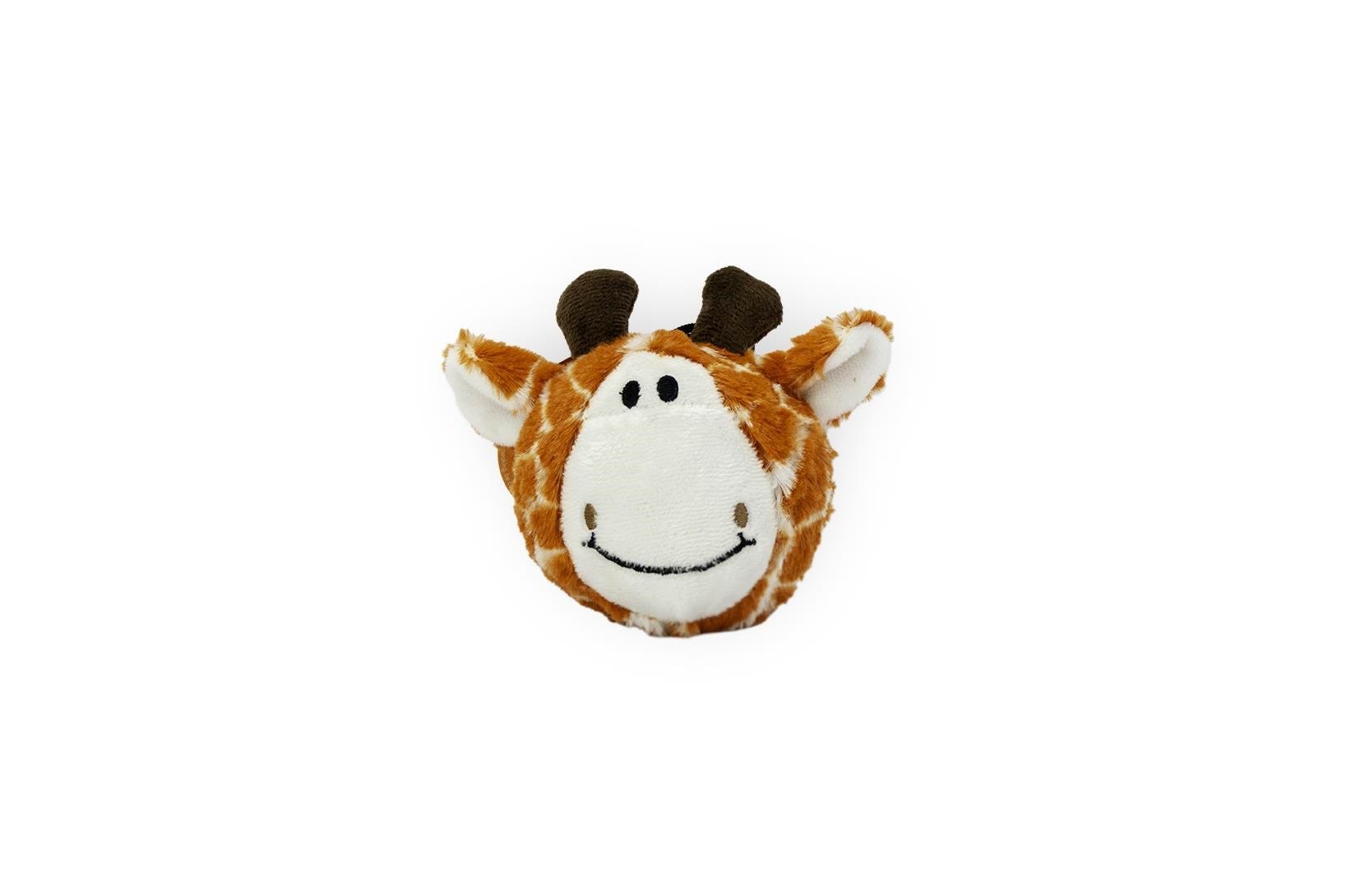 Party Pets Elite The Furry Ball Friends Giraffe 10 cm i diameter Hundeudstyr 88120