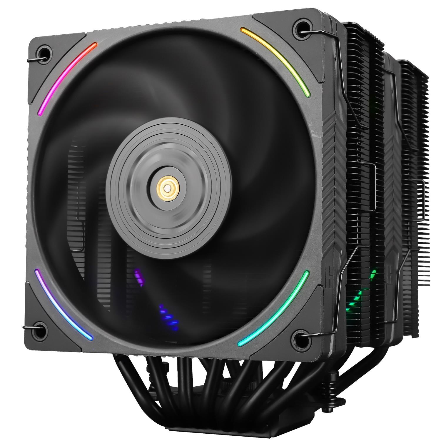 Thermalright Phantom Spirit 120 EVO - CPU Luftkøler - Max 27 dBA Cpu Køler Sort med RGB lys