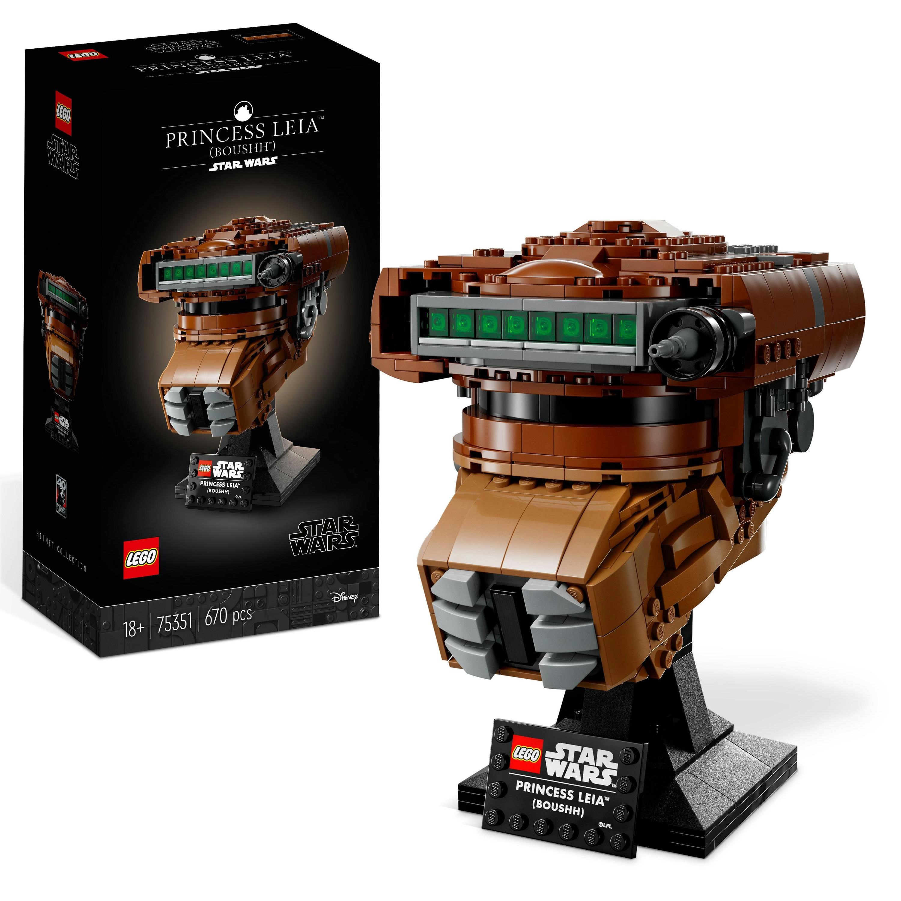 LEGO Star Wars 75351 Prinsesse Leias (Boushh ) hjelm byggesæt 18+ år