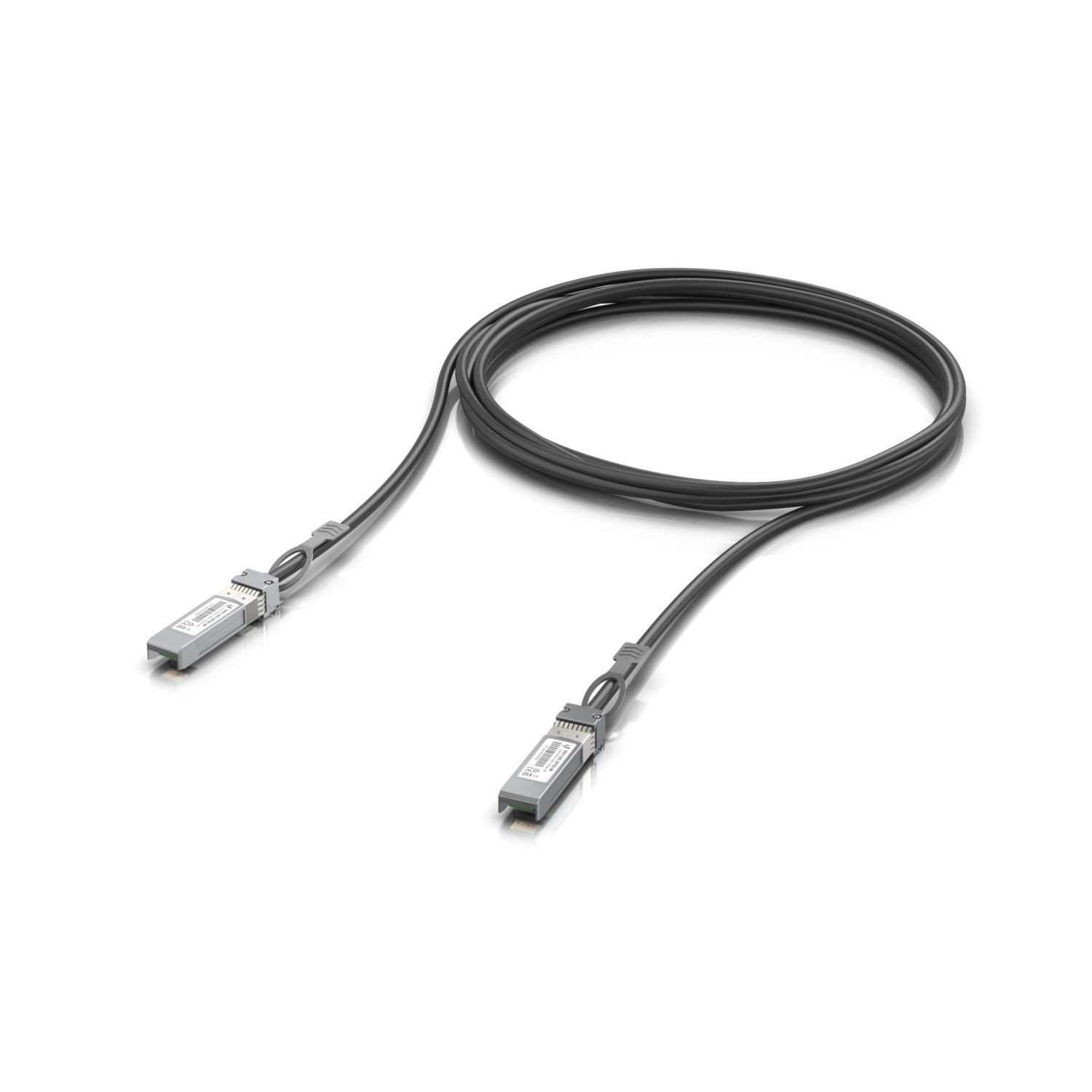 Ubiquiti UACC-DAC-SFP28-3M 25 Gbps Direct Attach Cable 3 Meters - Sort - 3m Netværkskabel