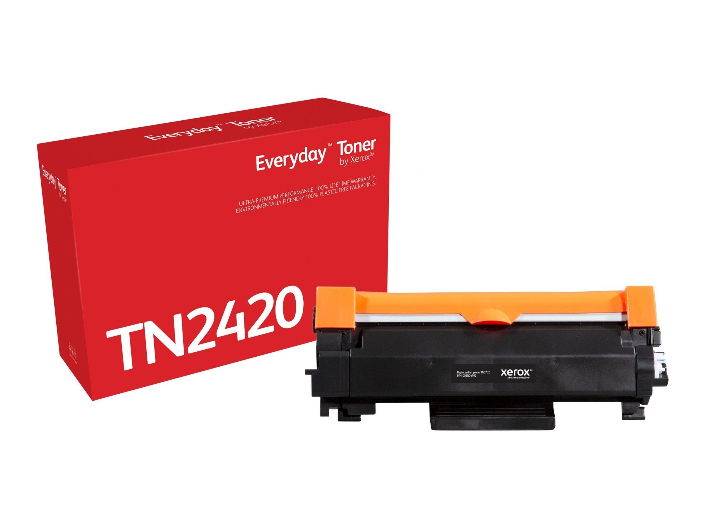 Xerox Everyday toner - High Yield | Mono laser toner | Compatible | Brother TN2420 Printerpatron Og Toner 006R04792