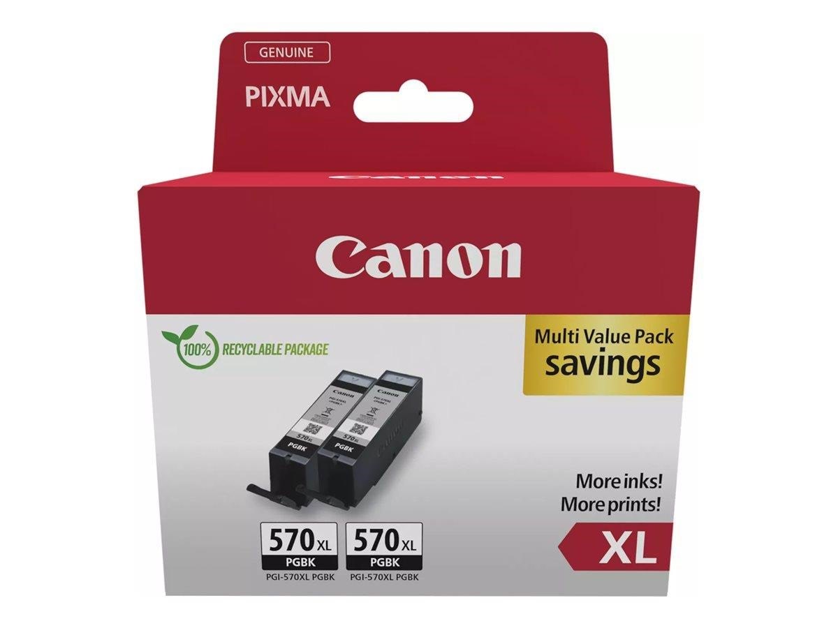 Canon PGI-570XL / 0318C010 High Black Printerpatron Og Toner Sort