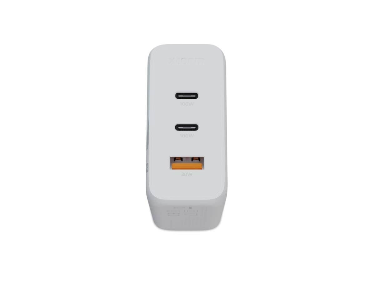 Xtorm 100W GaN2 Ultra Hjemmeoplader 2xUSB-C/USB-A White Mobil Oplader XEC100