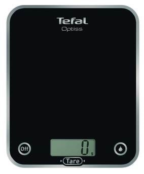 Tefal Køkkenvægt Kitchen Scale Optiss Black Køkkenvægt BC5005V0
