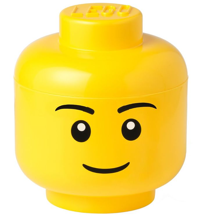 LEGO Opbevaringshoved, stor - Dreng 40320813