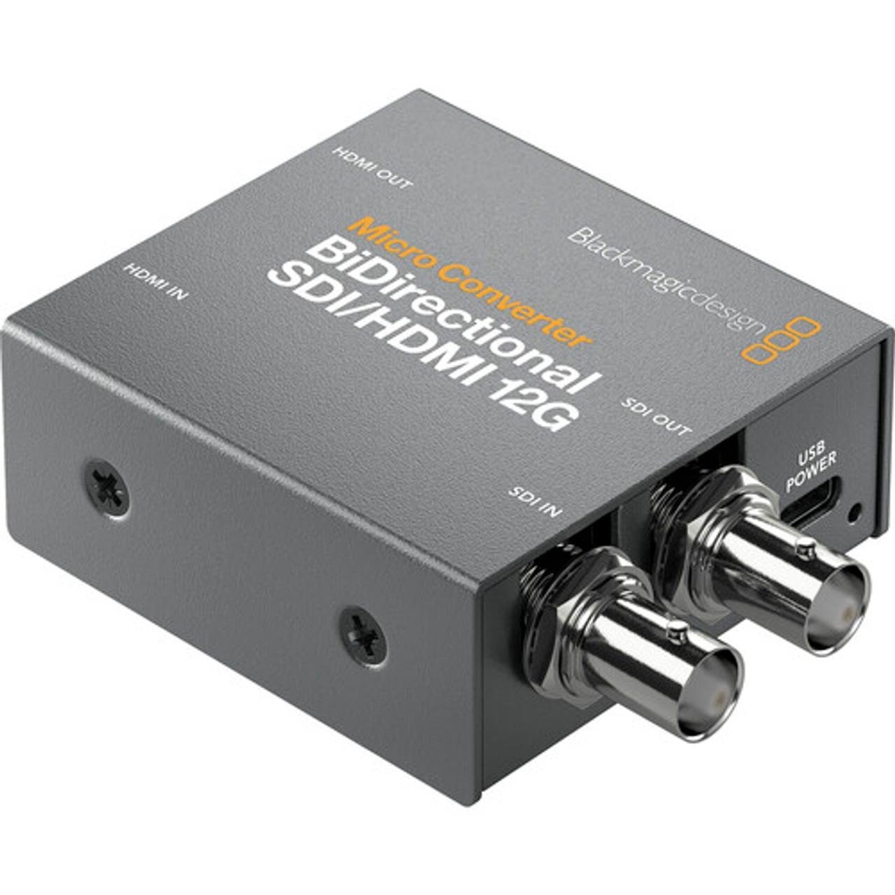 Blackmagic Micro Converter BiDirectional SDI/HDMI 12G Video Grabber CONVBDC/SDI/HDMI12G