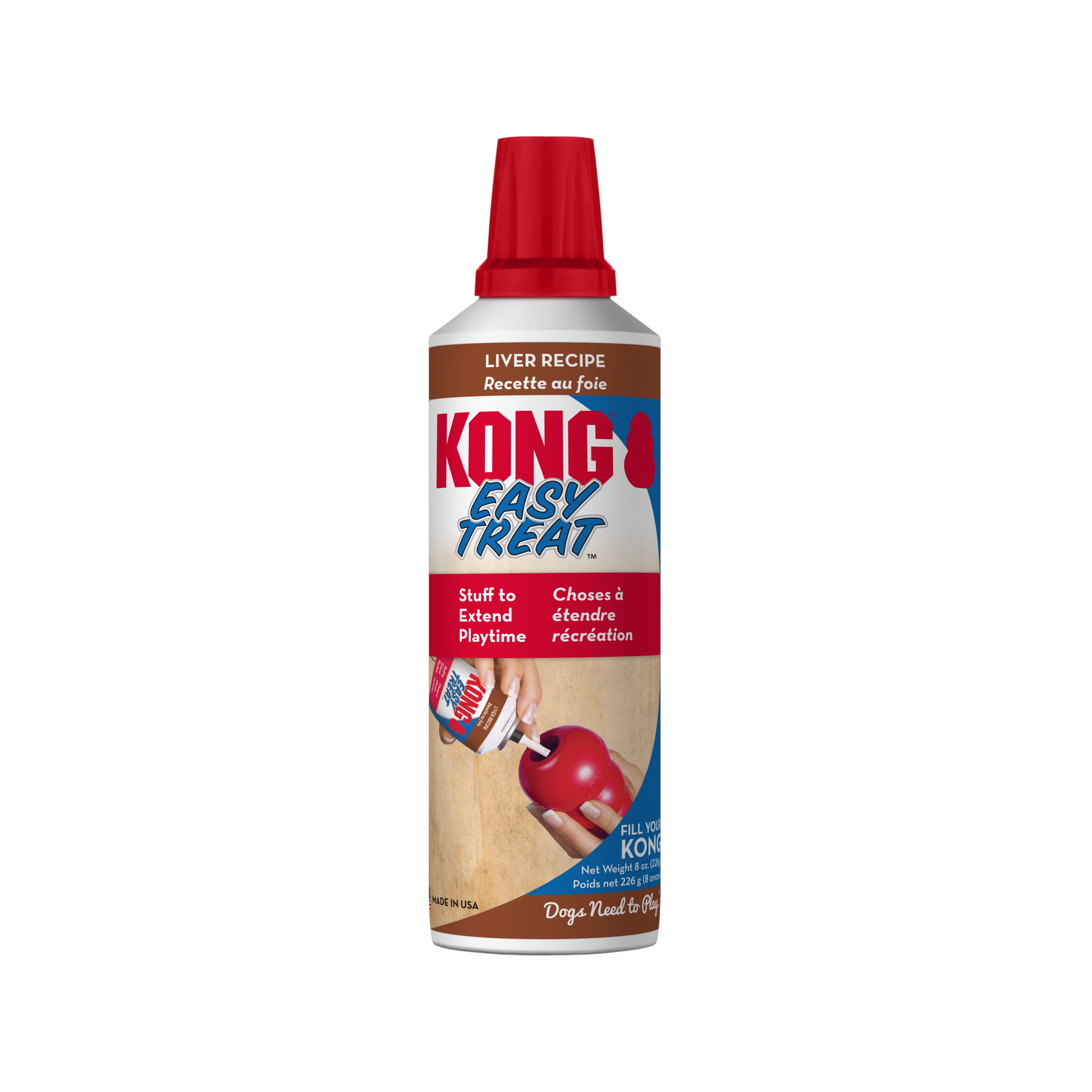 KONG Easy Treat Liver 236ml Hundeudstyr 634.6510