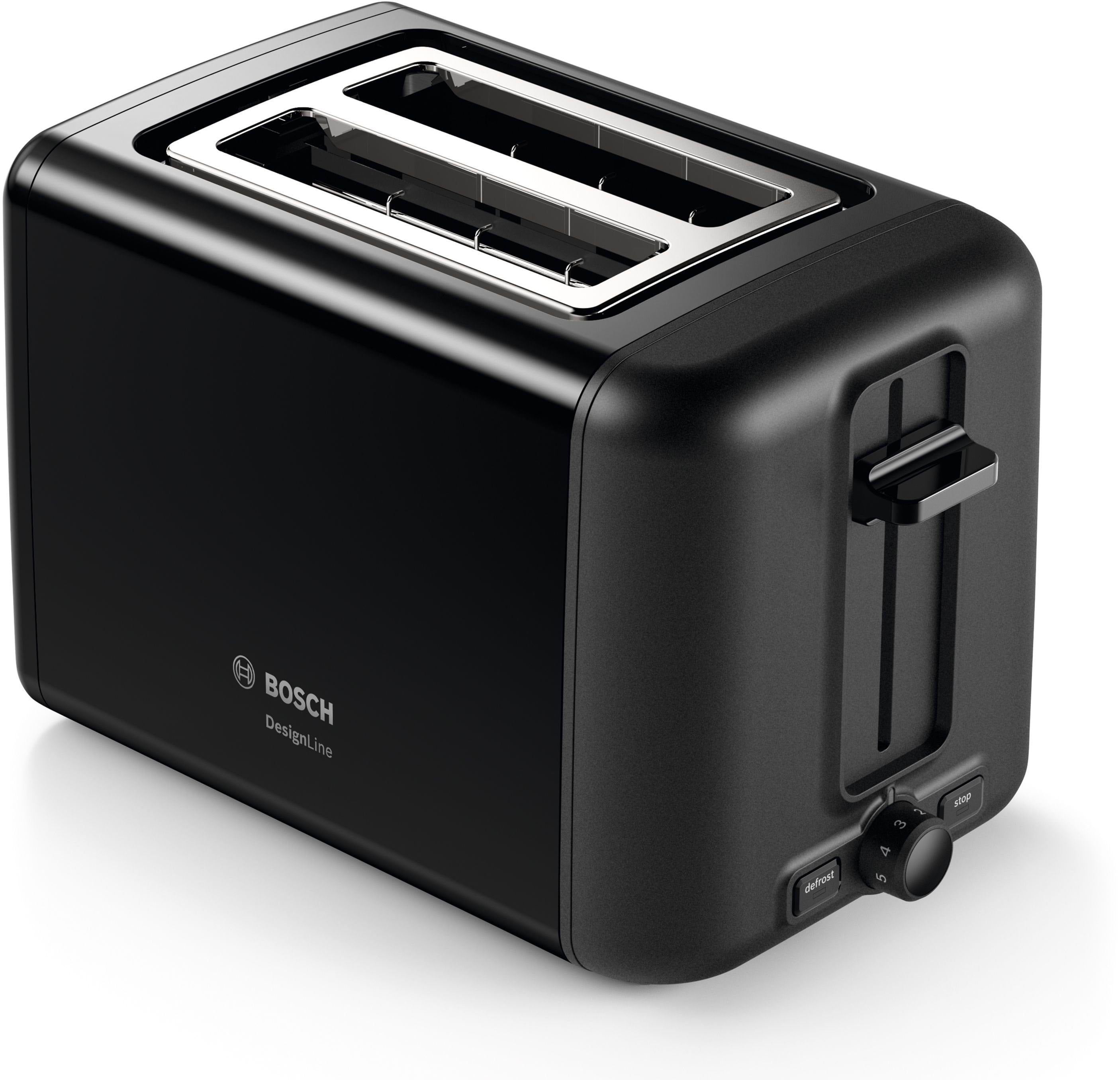 Bosch Brødrister TAT3P423 - Black metal Brødrister