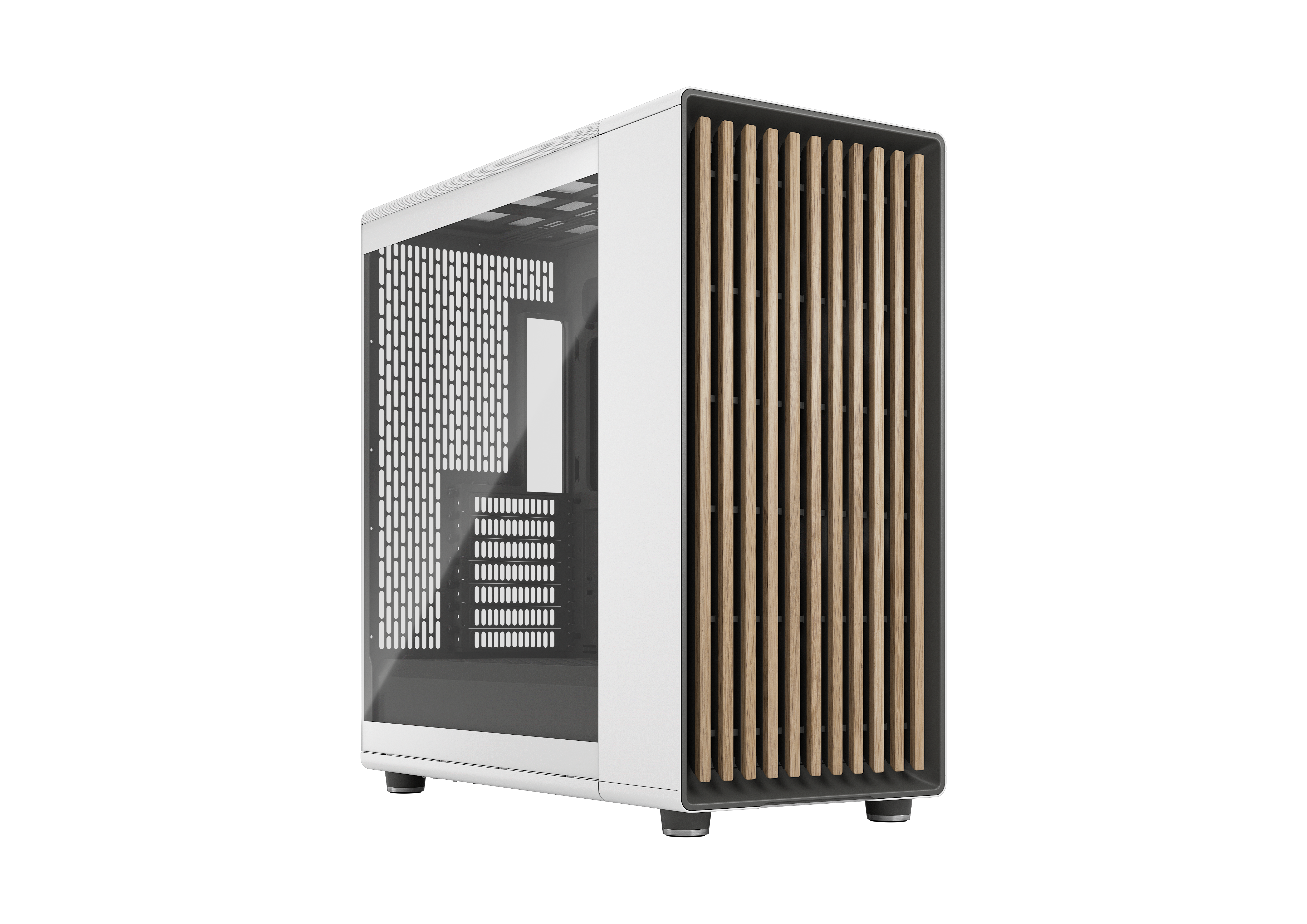 Fractal Design North XL TG - Chalk White - Kabinet - Miditower - Hvid Kabinet FD-C-NOR1X-04