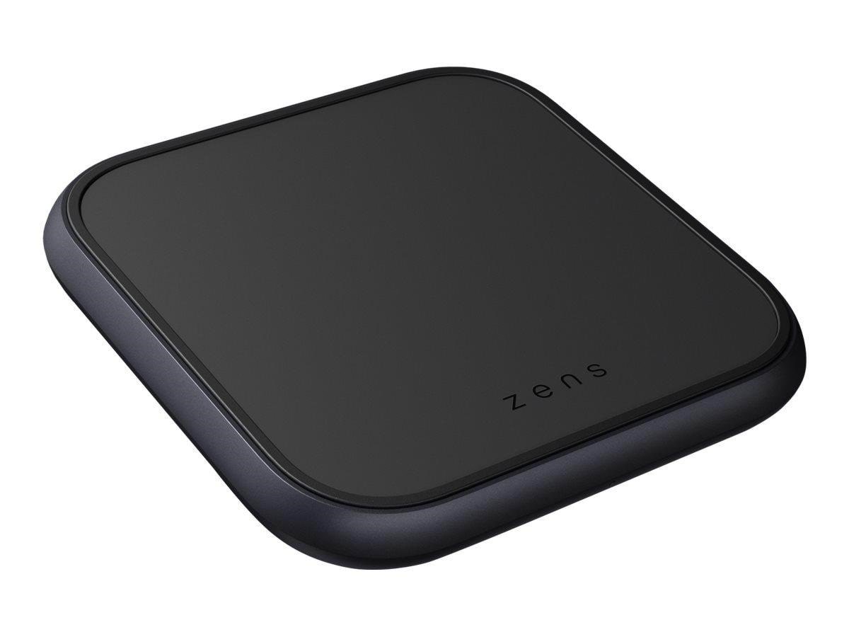 ZENS Aluminium Single Wireless Charger with 18W USB PD Mobil Oplader ZESC14B/00