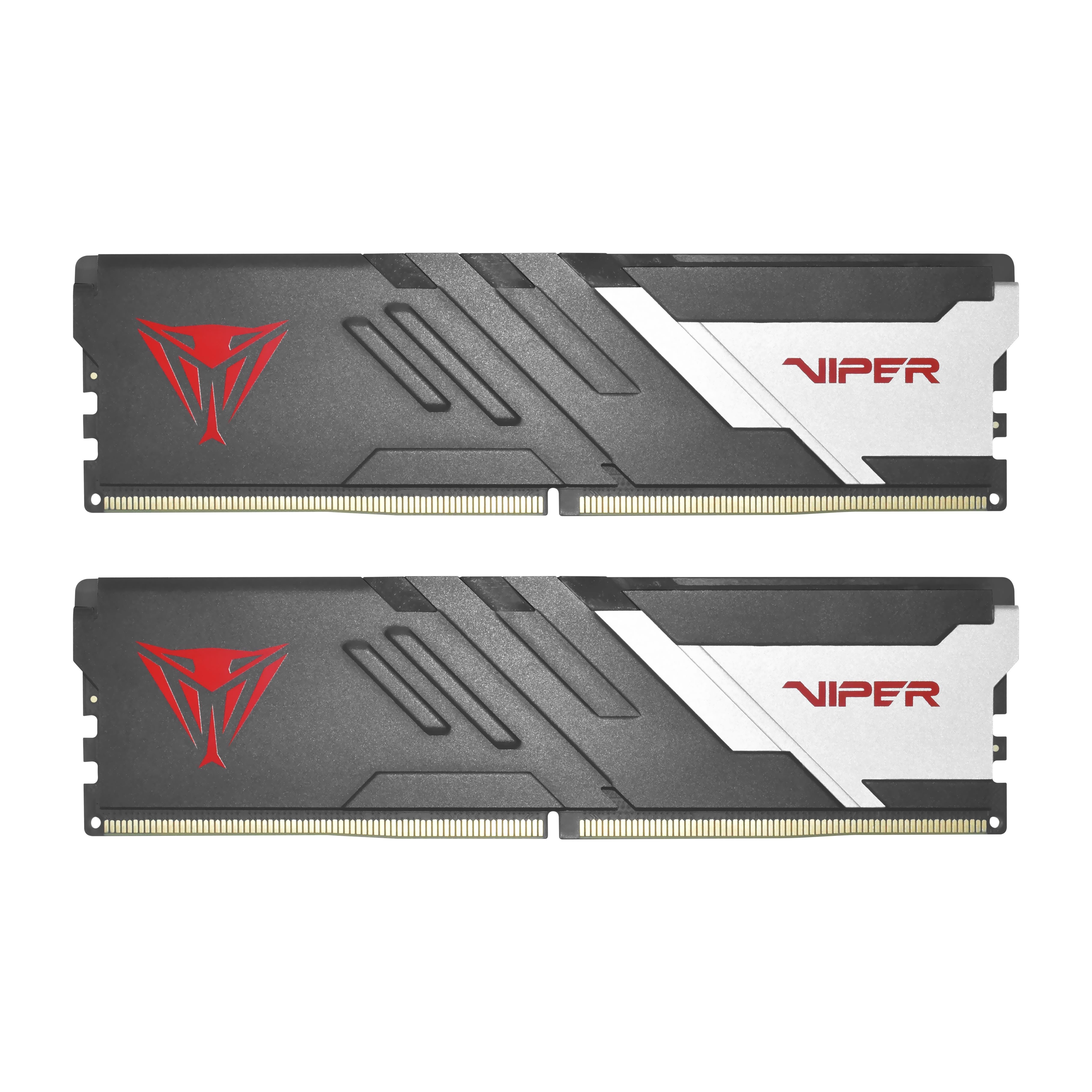 Patriot Viper Venom DDR5-6400 - 32GB - CL32 - Dual Channel (2 pcs) - AMD EXPO & Intel XMP - Sort Ram PVV532G640C32K