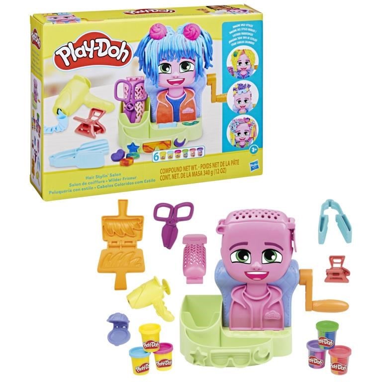 Play-Doh hårstylingsalon legesæt Konstruktionslegetøj F88075L0