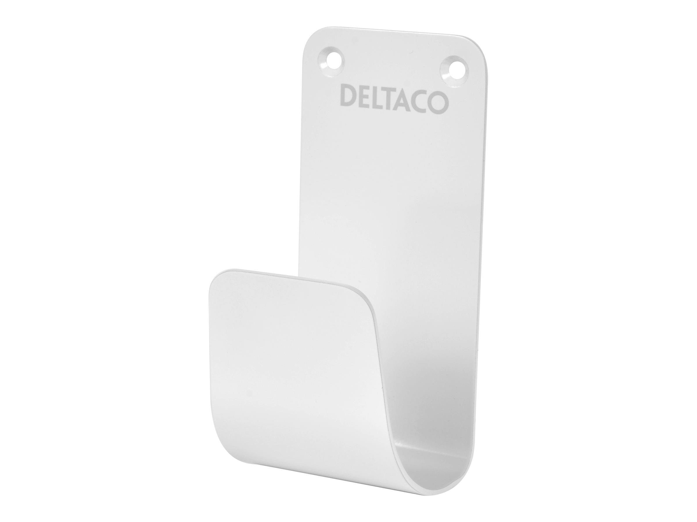 Deltaco E-charge Cable Hook Stainless Steel SS304 white Ladeboks EV-5116