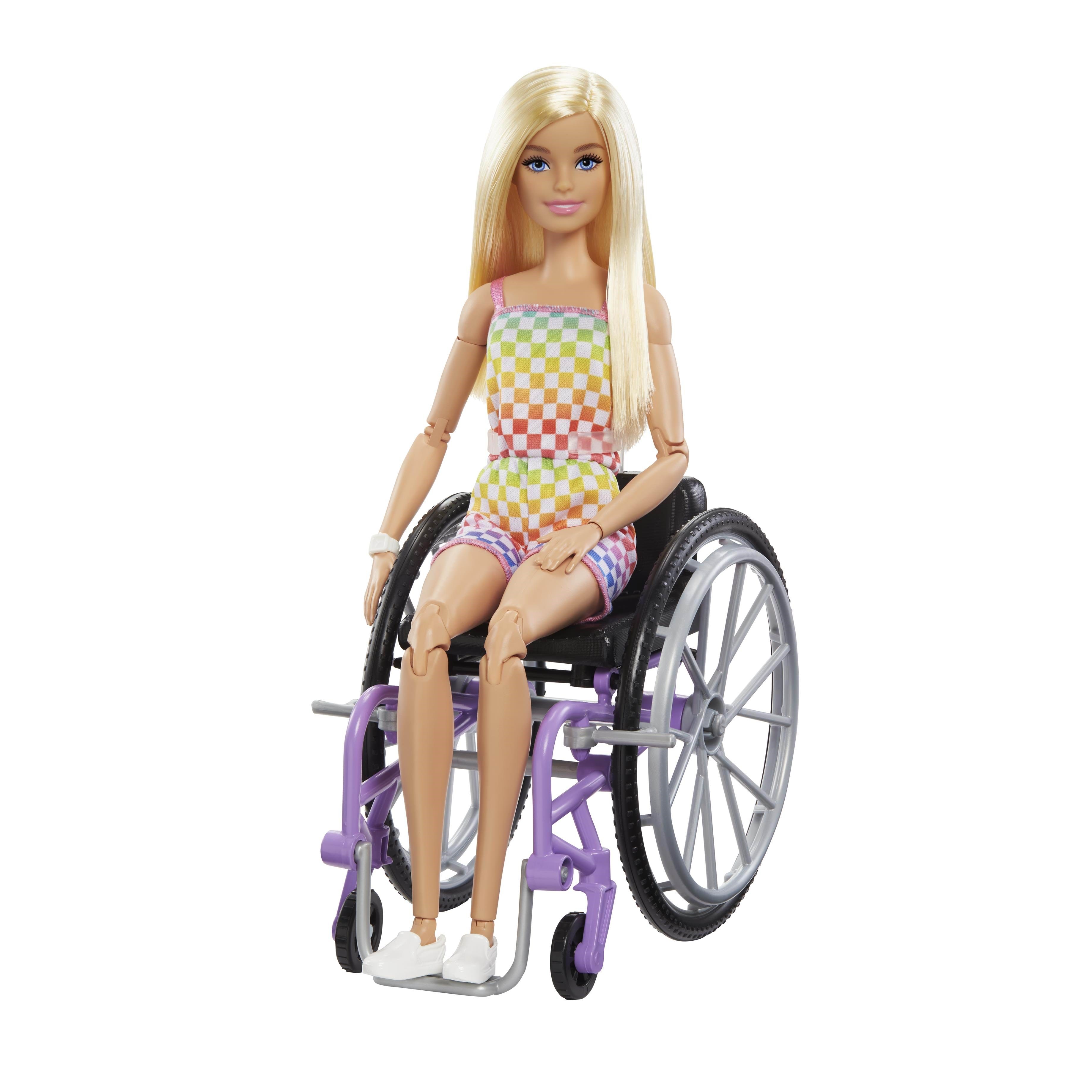 Barbie Fashionista Kørestol Ternet Dukker Og Dukketilbehoer HJT13