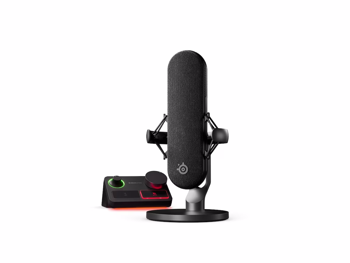 SteelSeries Alias Pro XLR Microphone & Stream Mixer Mikrofon Sort 61597