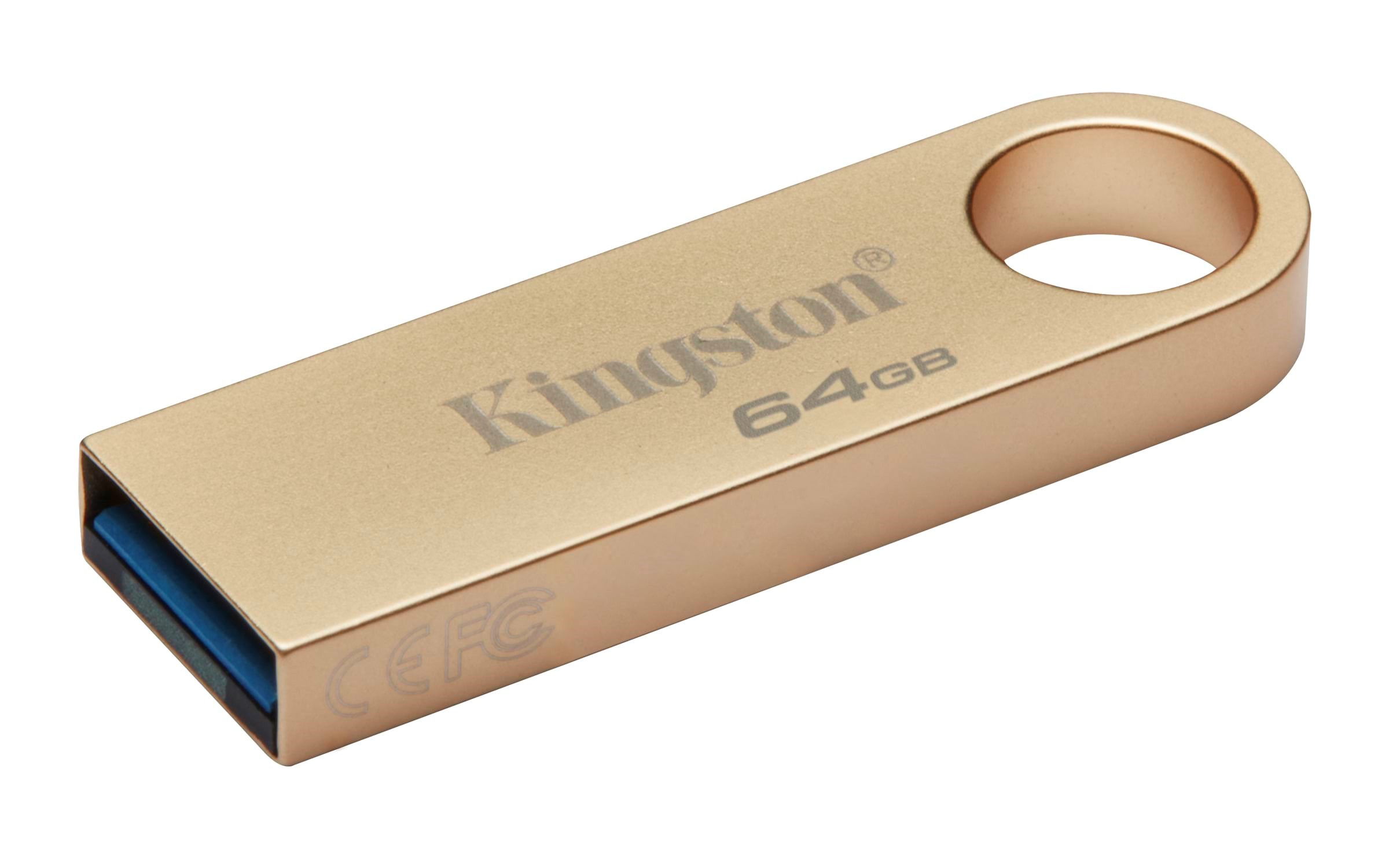 Kingston DataTraveler SE9 G3 - Guld - 64GB - USB Stick Usb Stick DTSE9G3/64GB