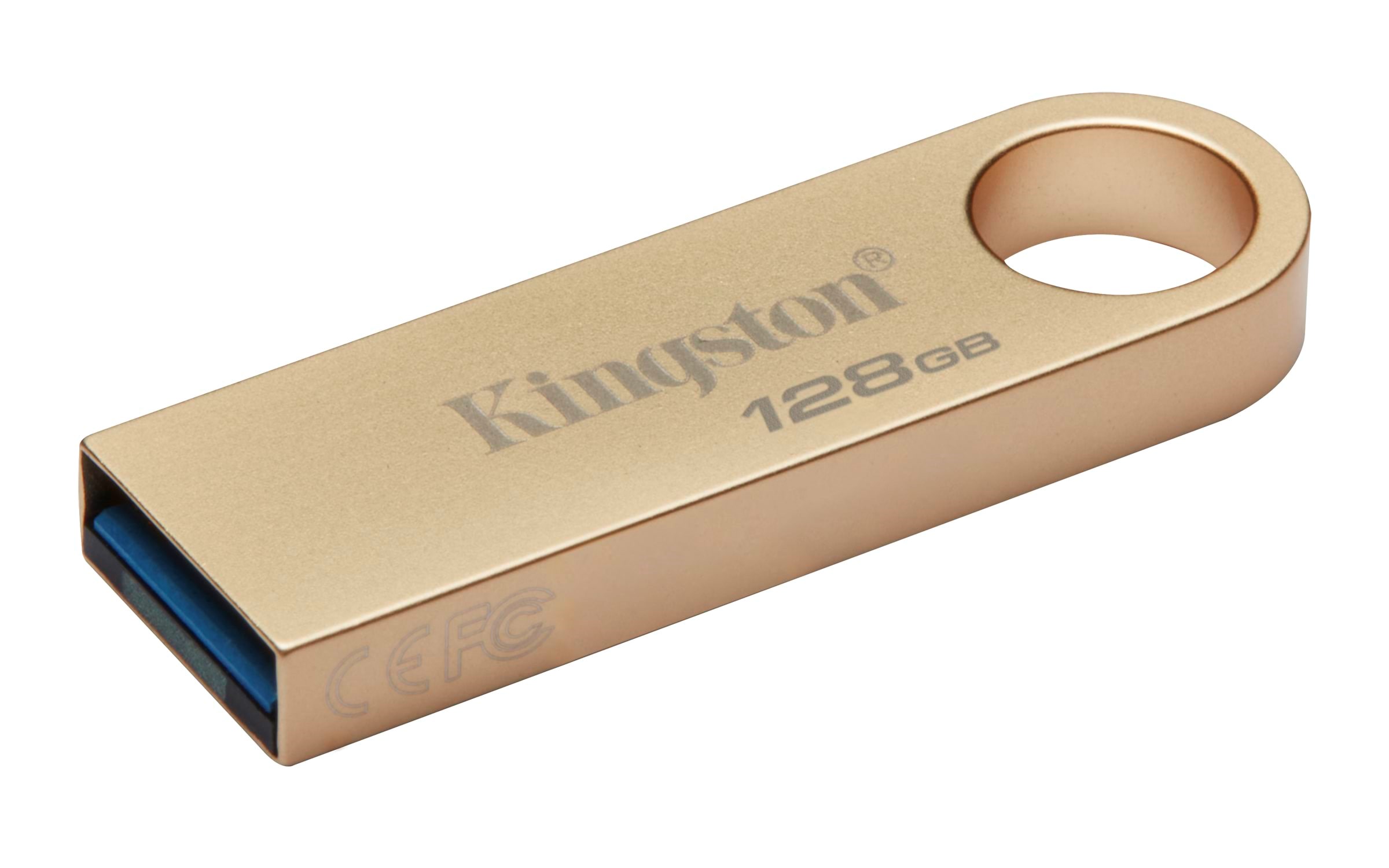 Kingston DataTraveler SE9 G3 - Guld - 128GB - USB Stick Usb Stick DTSE9G3/128GB