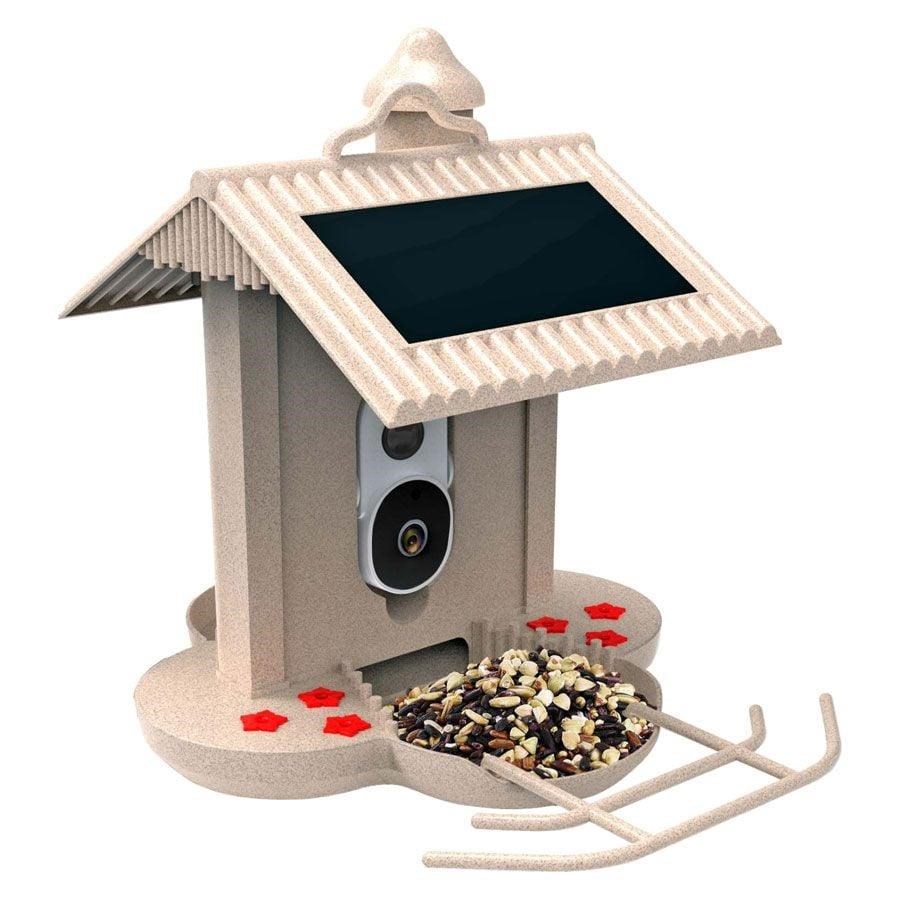 Bullboat HiBirds - WiFi Smart bird feeder 1080HD camera and AI bird recognition - (HB-5543) Fuglebure Huse Tilbehoer