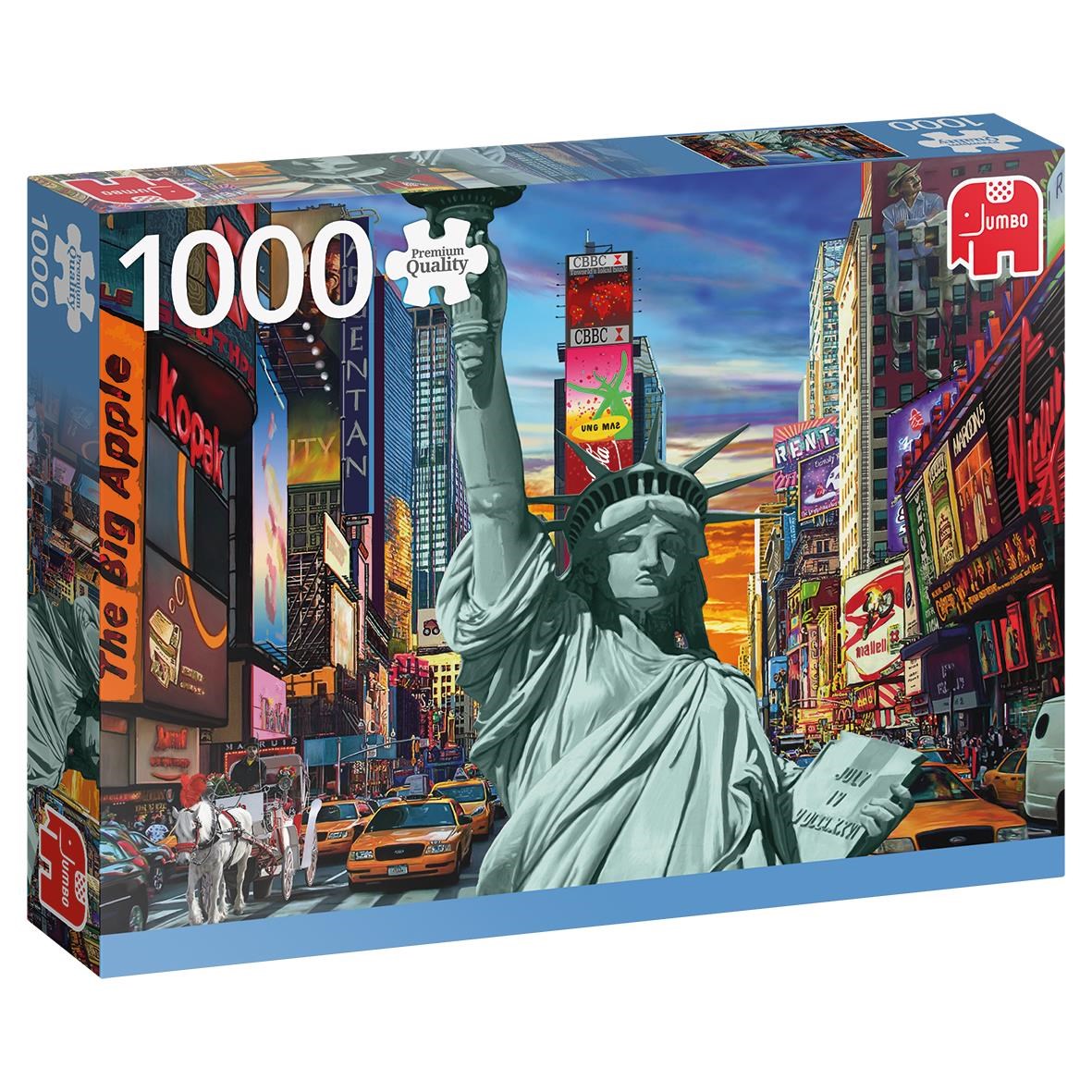 Jumbo Puzzle - New York City (1000 pcs) Puslespil JUM8861