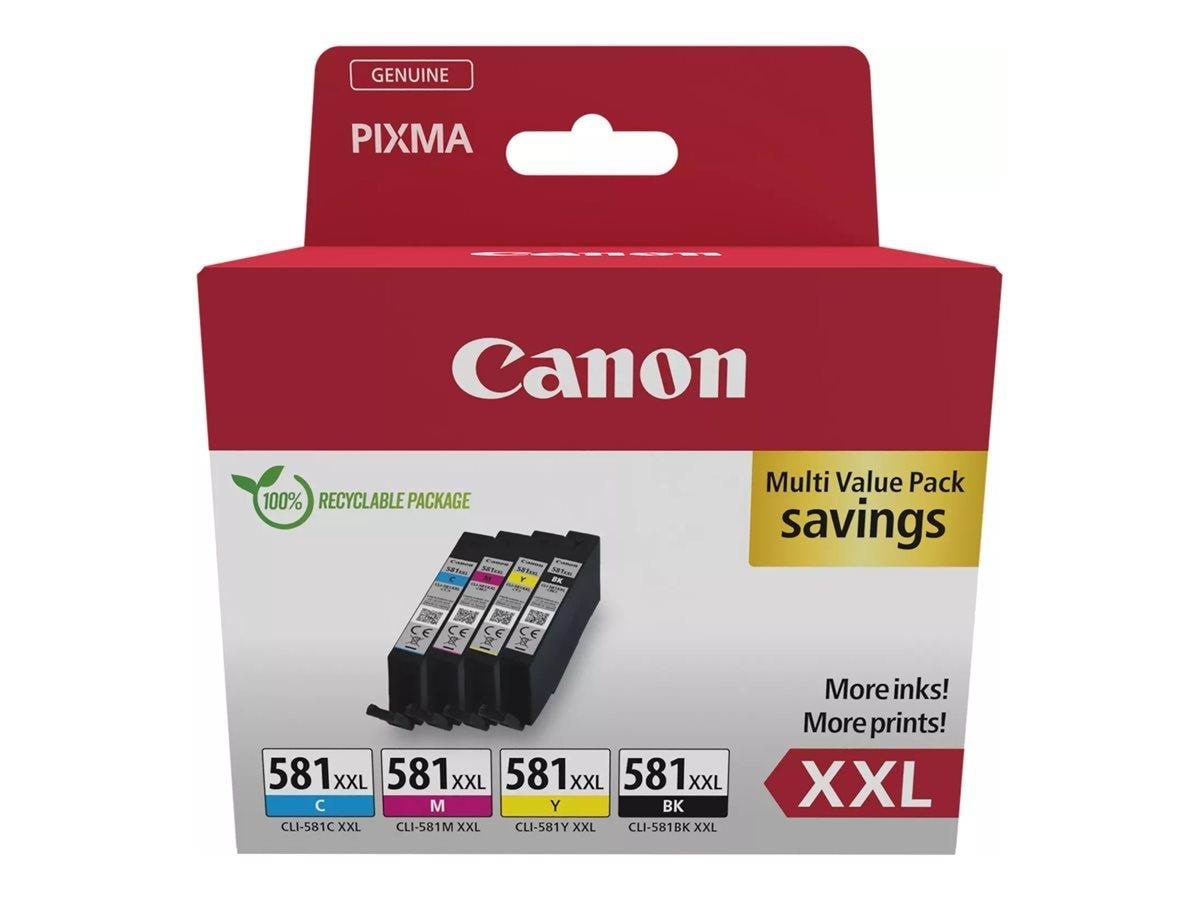 Canon CLI-581XXL / 1998C007 Multi-pack Printerpatron Og Toner 4 farver