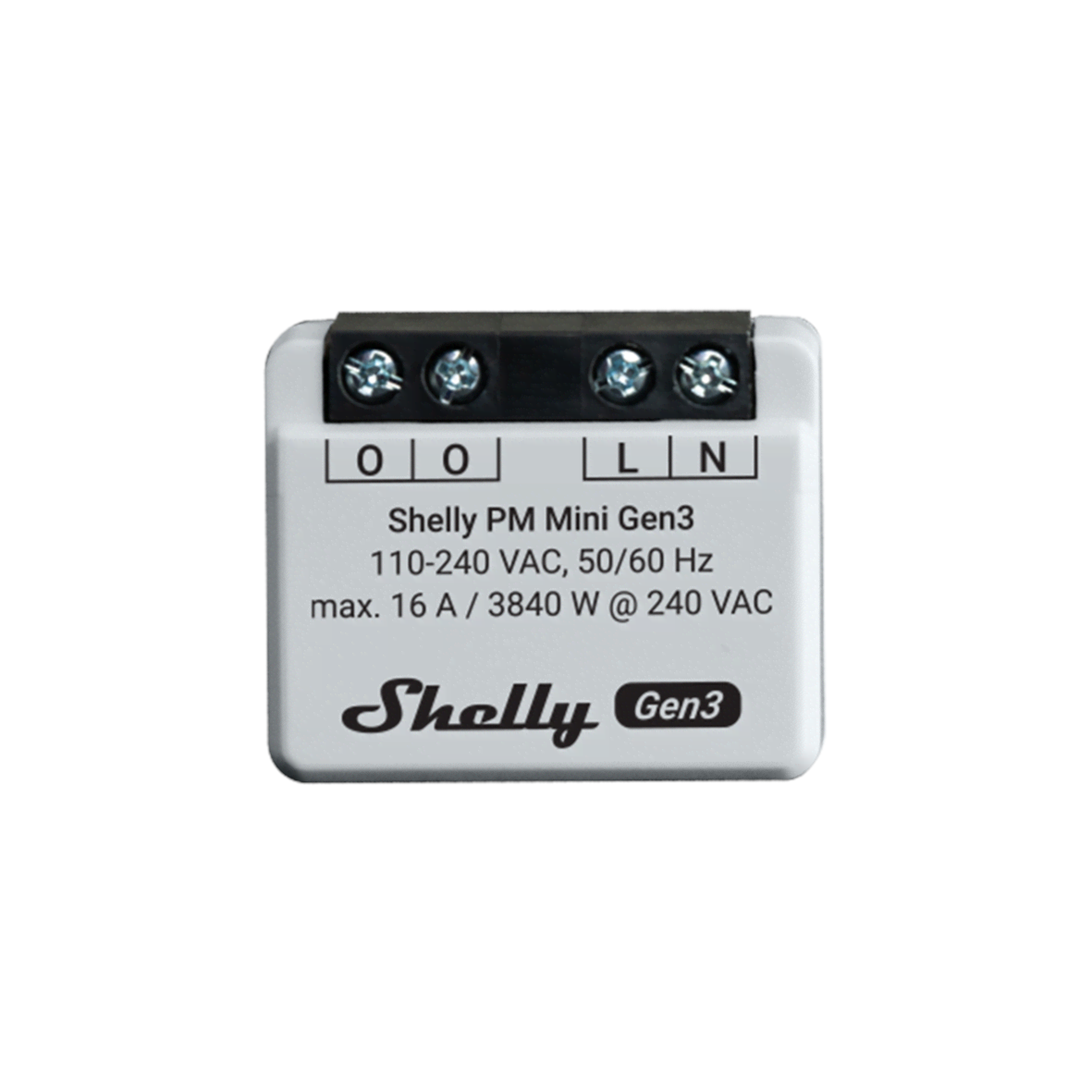 Shelly PM Mini (GEN 3) - WiFI effektmåler uden relæ (230VAC) Smart Home Shelly-plus-pm-mini-gen3