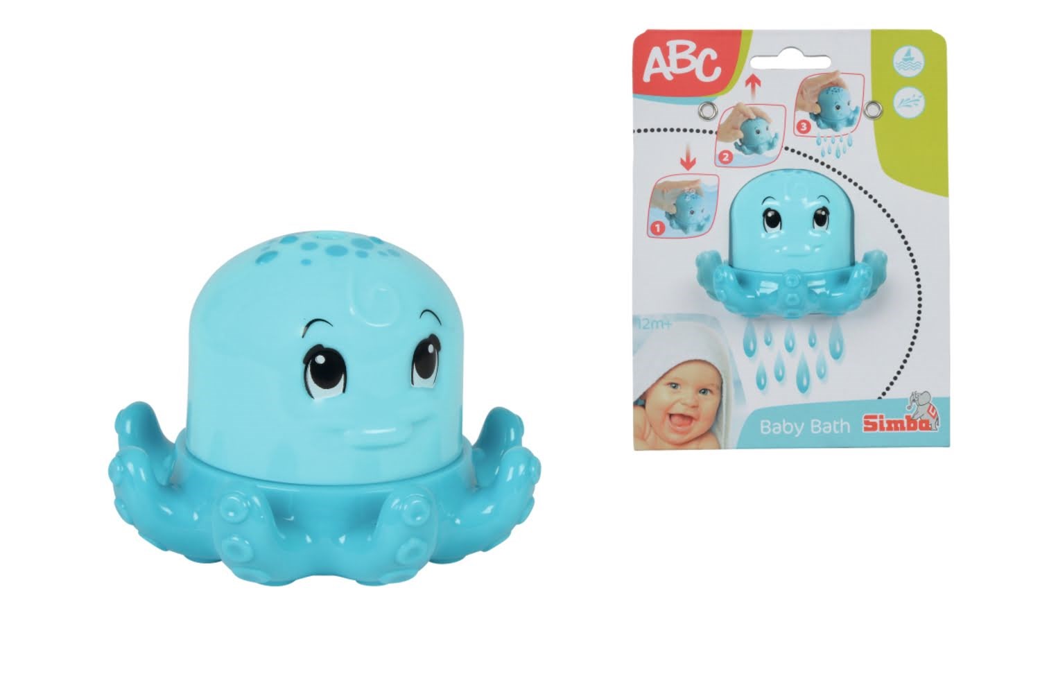 ABC Badeblæksprutte Babylegetøj 104010023