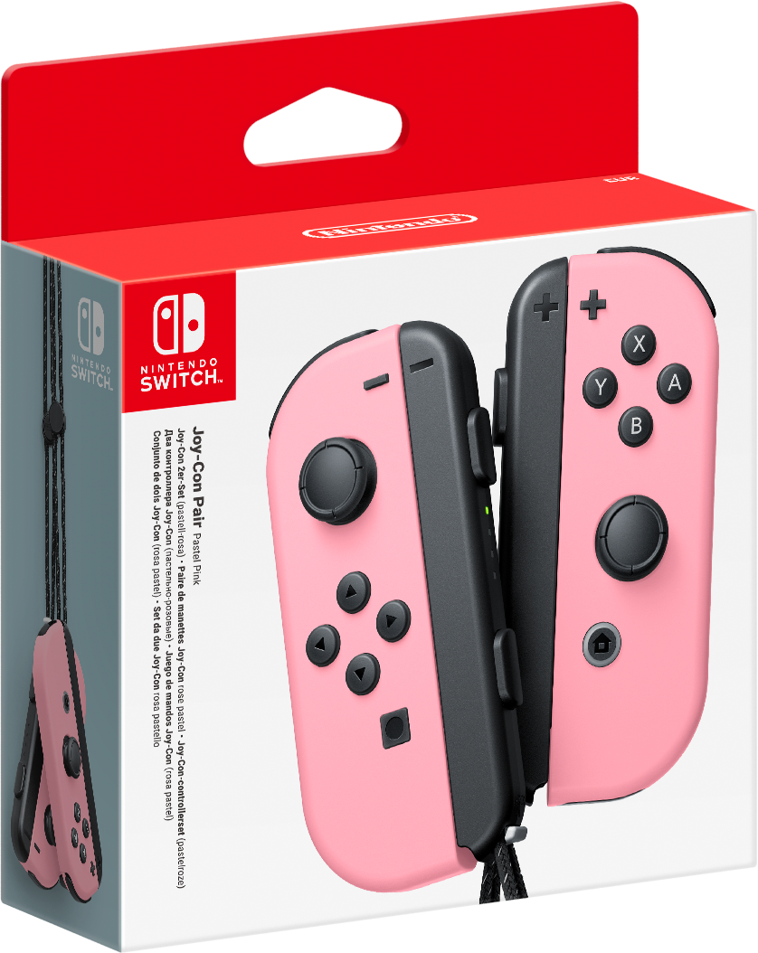 Nintendo Joy-Con Pair Pastel Pink - Wireless Controller - Nintendo Switch Spil Tilbehør 0045496431709