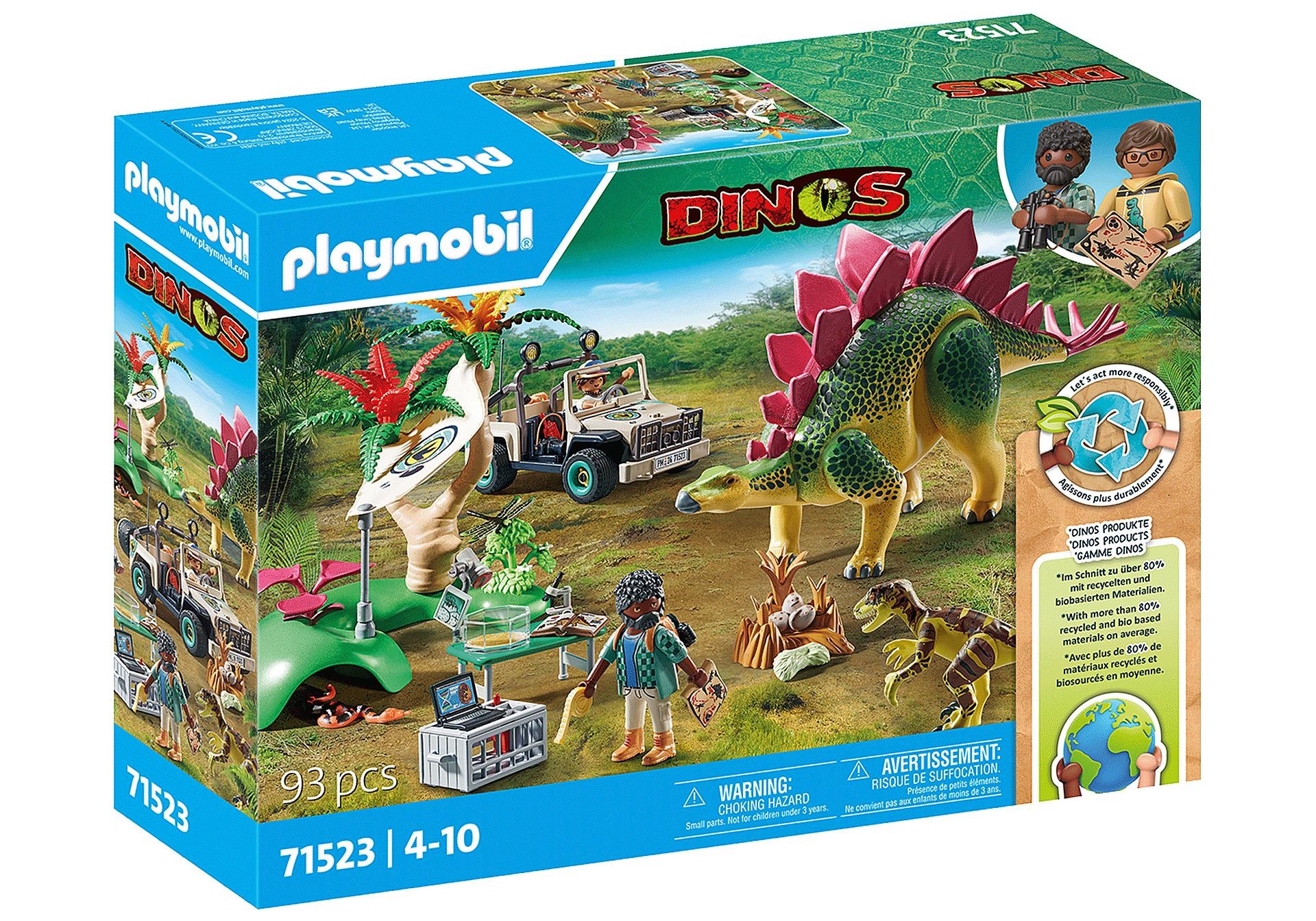 Playmobil Dinos - Forskningslejr med dinoer Playmobil 71523