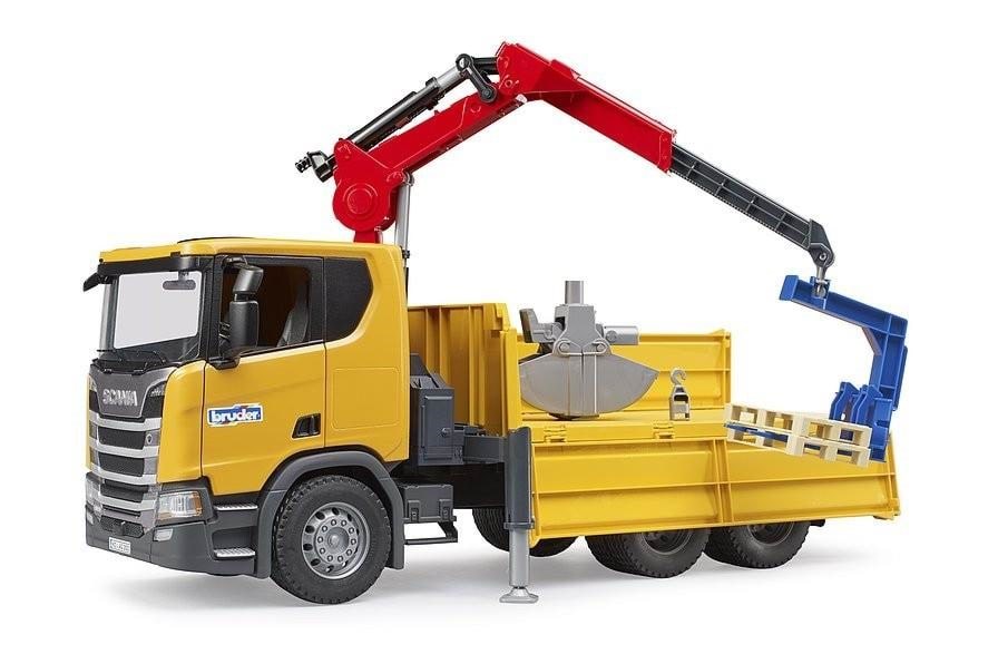 Bruder Scania Super 560R Construction Lorry with Crane Legetøjsbil BR3551