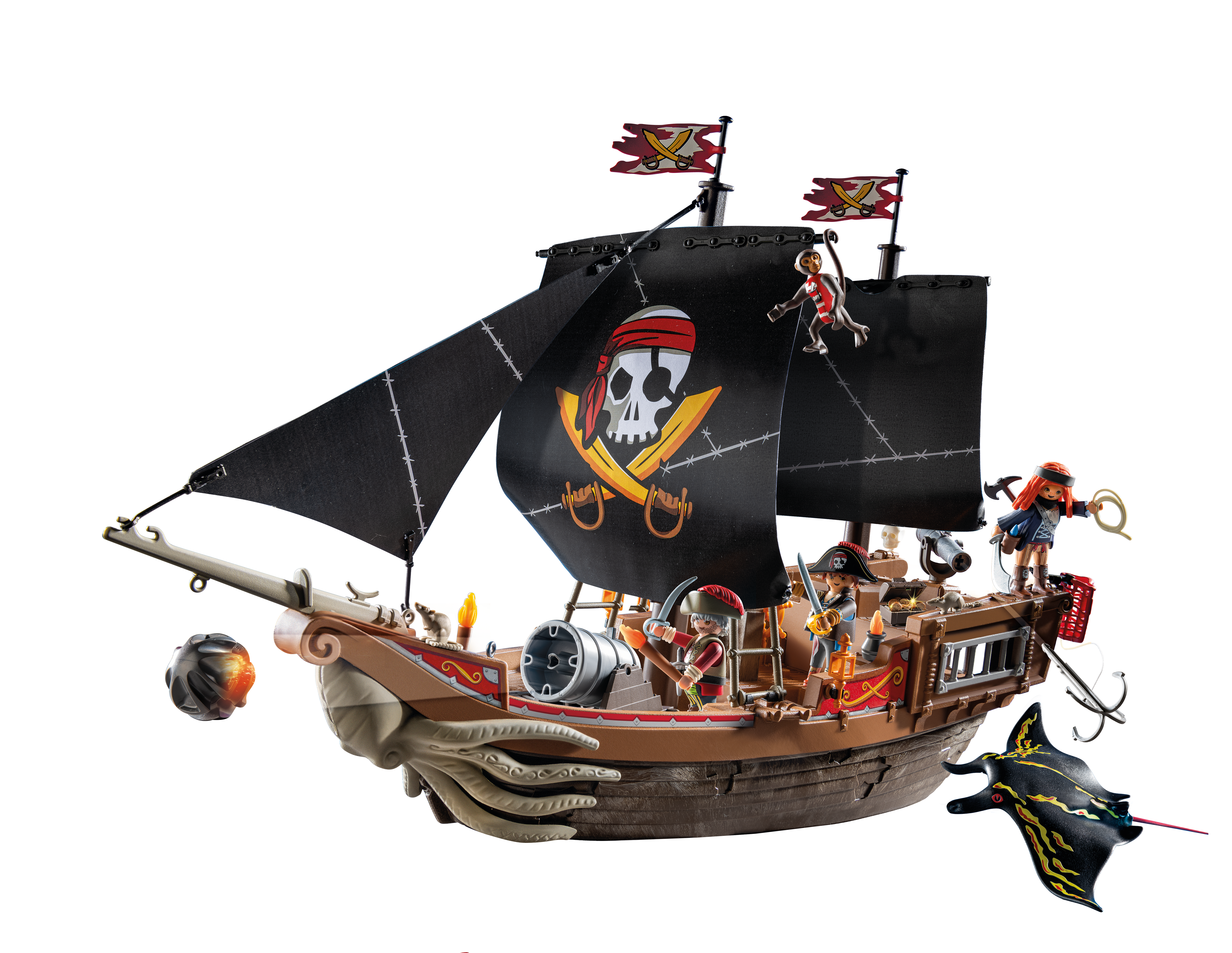 Playmobil Pirates - Stort piratskib Playmobil 71530