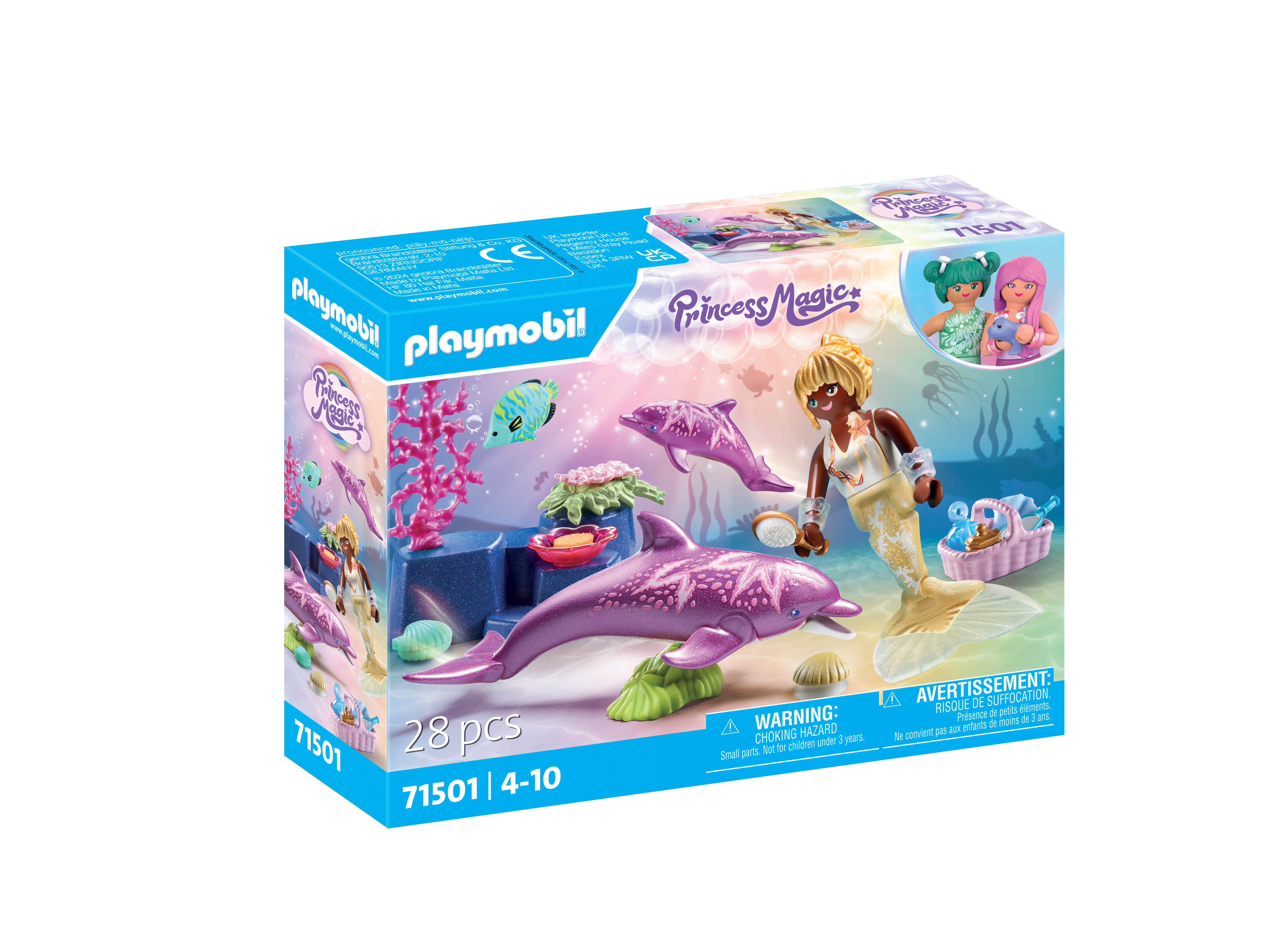 Playmobil Fantasi & Magi - Havfrue med delfiner Playmobil 71501