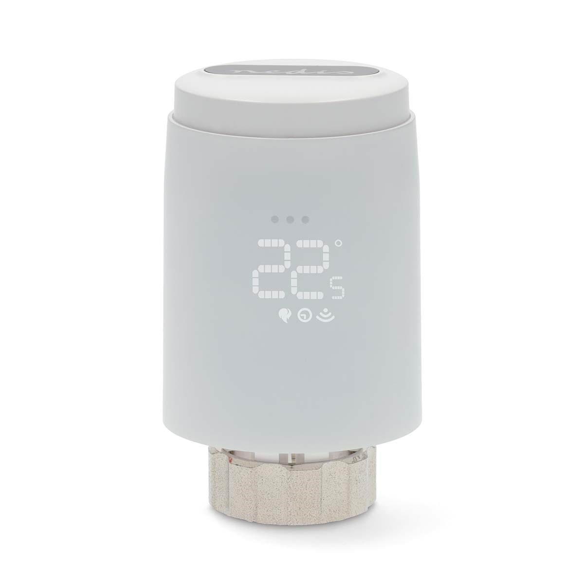 Nedis SmartLife Radiatorstyring | Zigbee 3.0 | Batteri Smart Home ZBHTR20WT