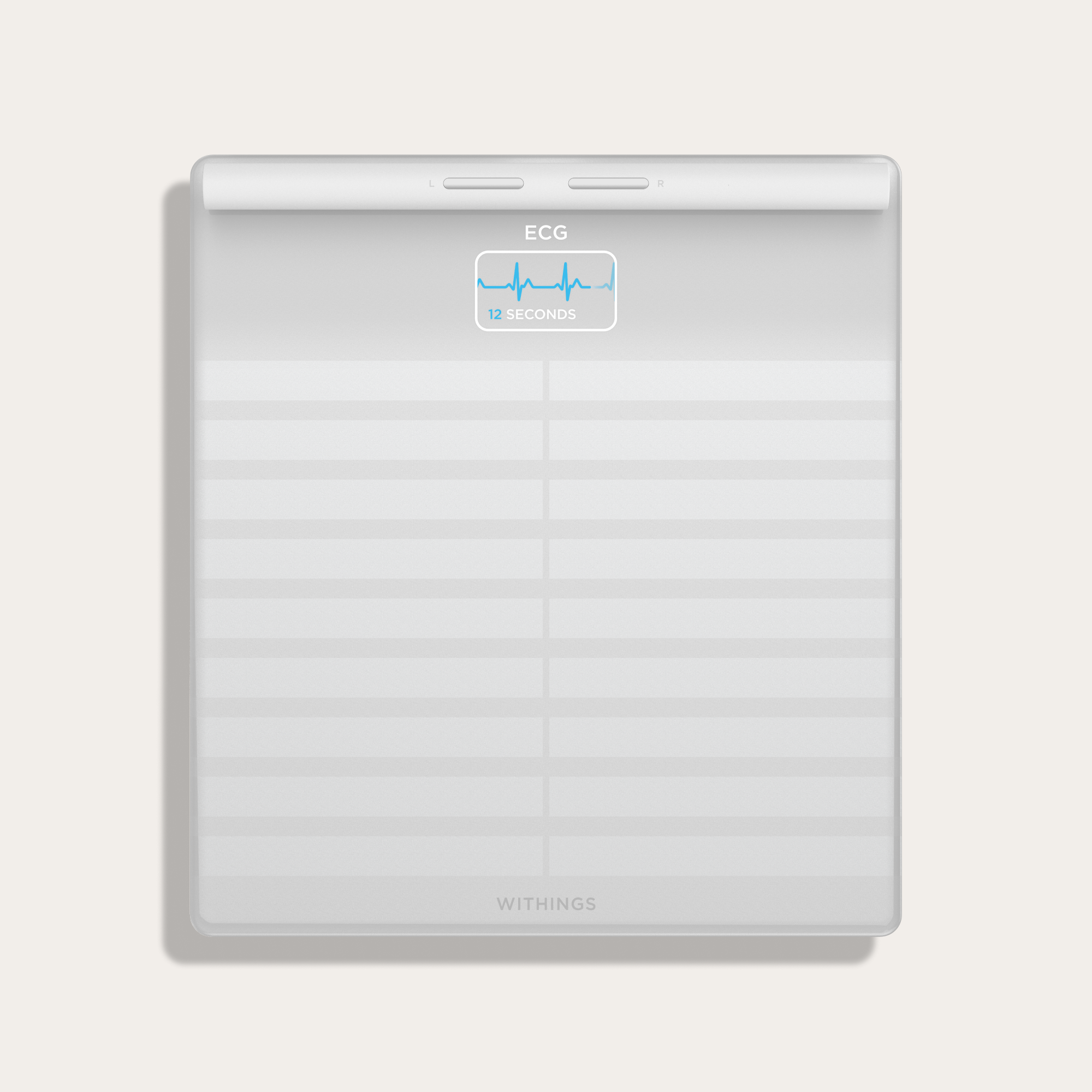 Withings Analysevægt Body Scan - White Badevægt WBS08-White-All-Inter